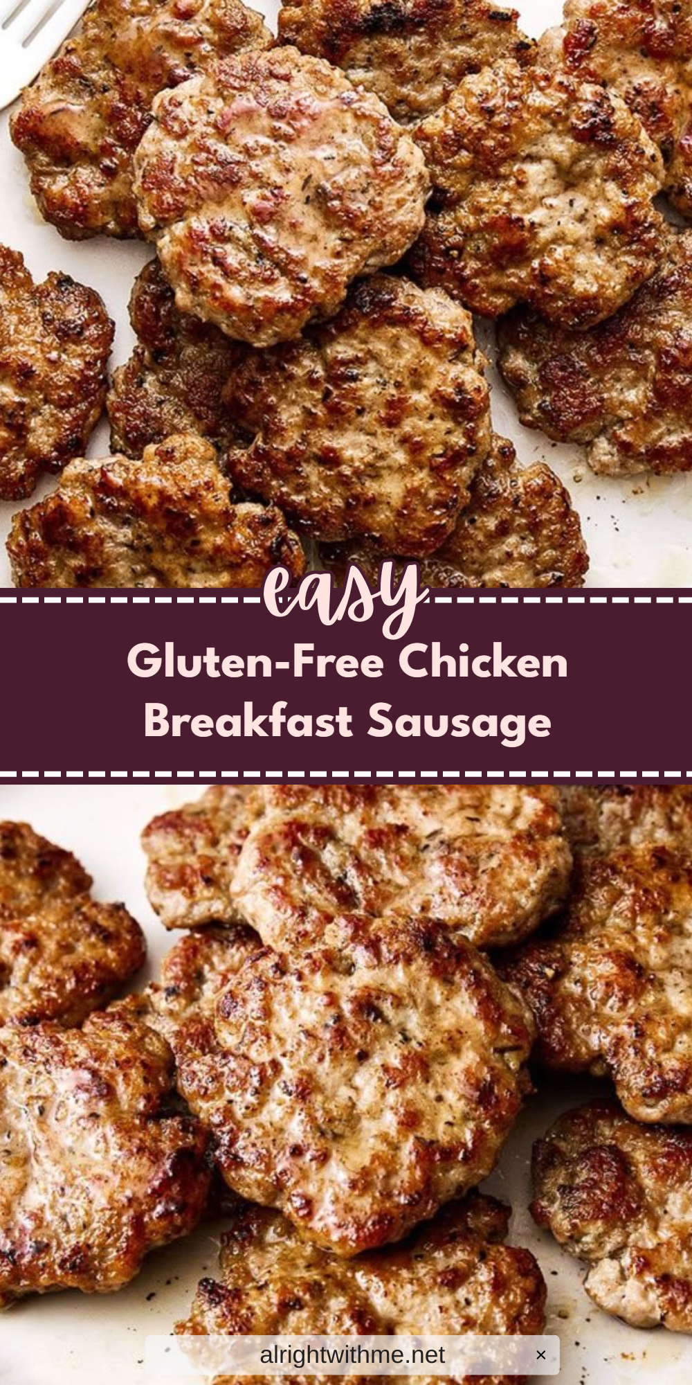 Gluten-Free Chicken Breakfast Sausage