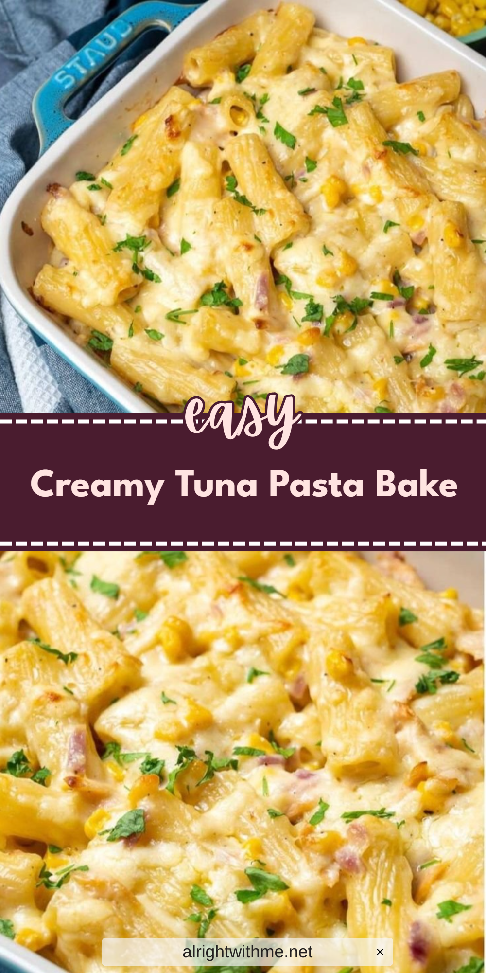 Creamy Tuna Pasta Bake