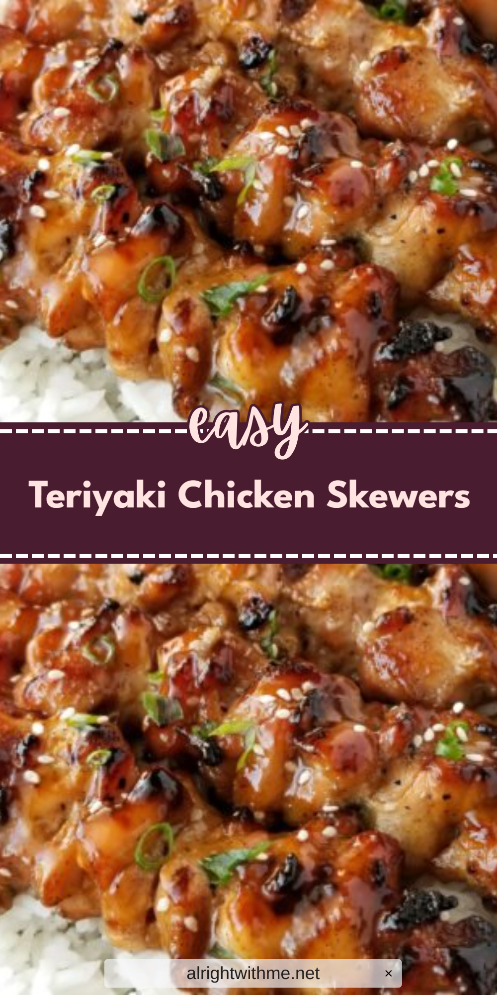 Teriyaki Chicken Skewers