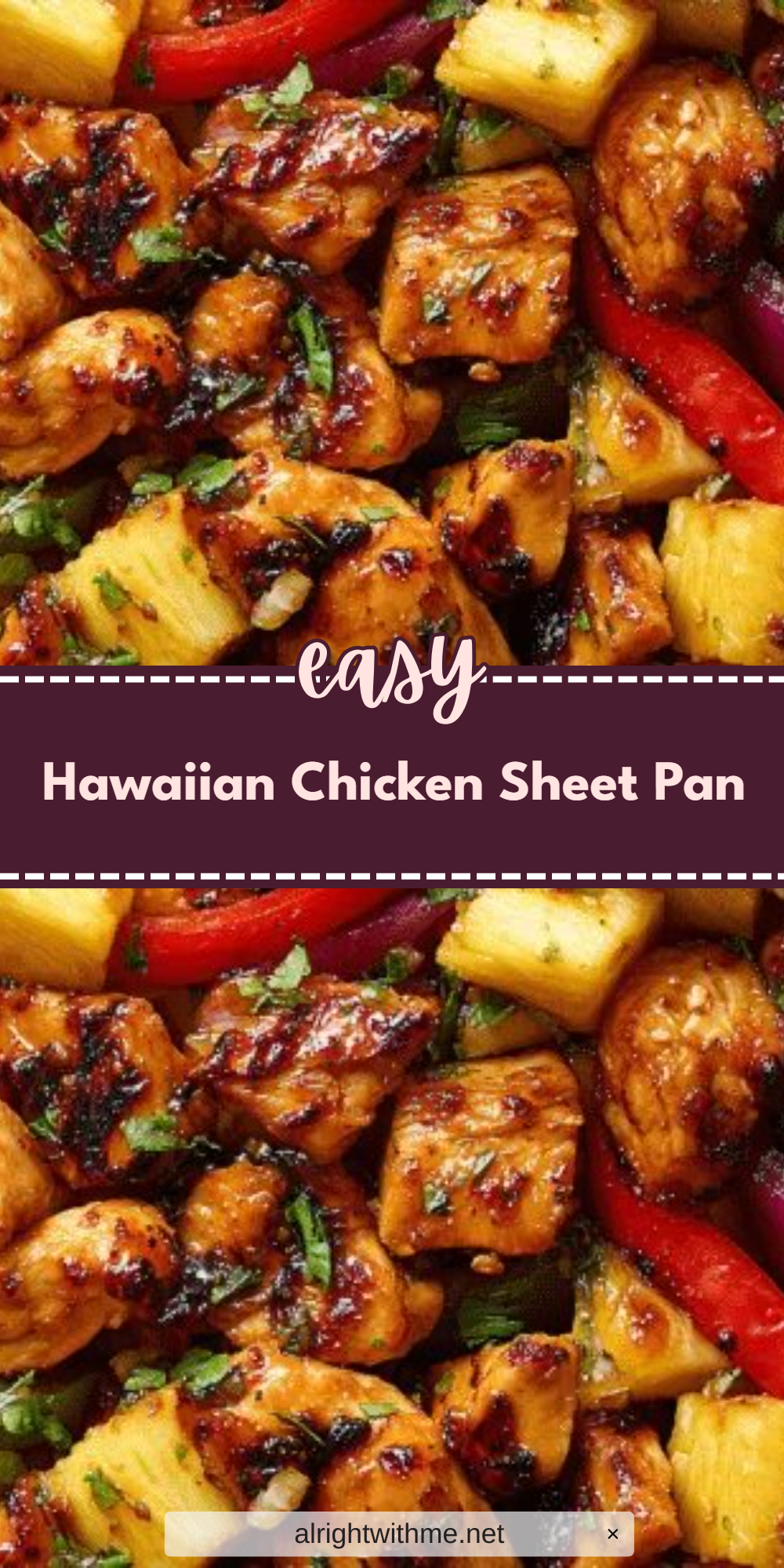 Hawaiian Chicken Sheet Pan