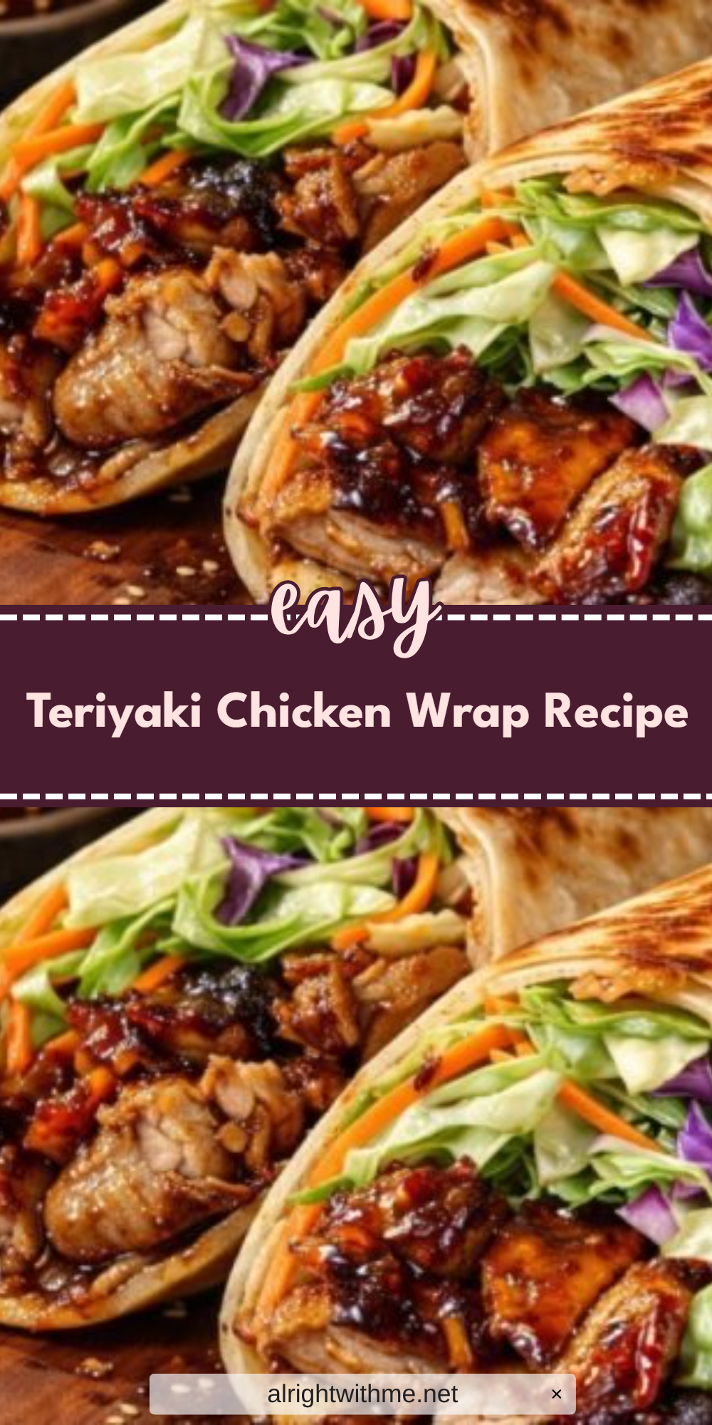 Teriyaki Chicken Wrap Recipe