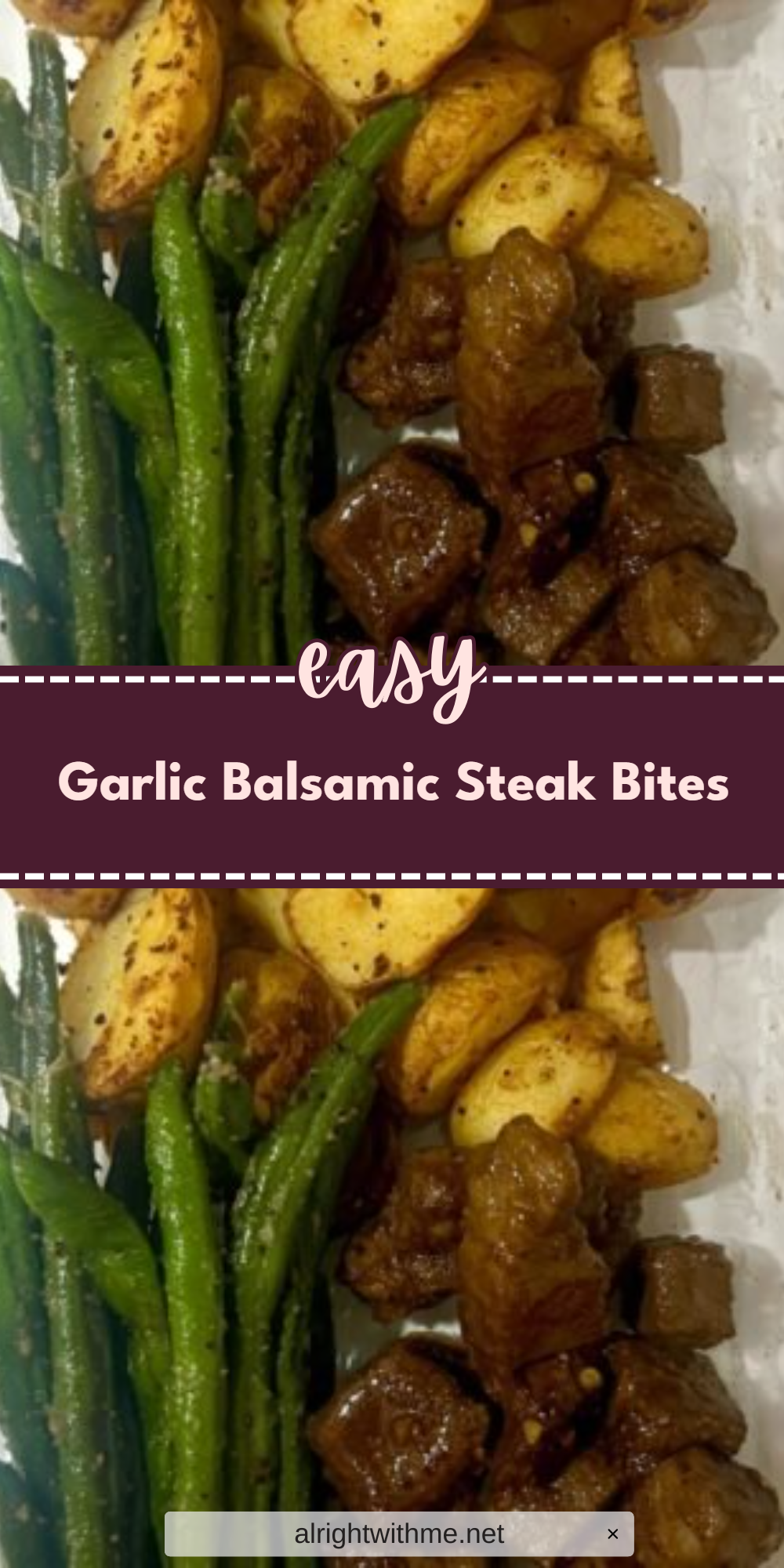 Garlic Balsamic Steak Bites