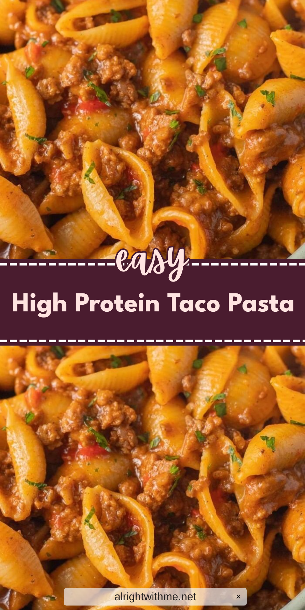 High Protein Taco Pasta