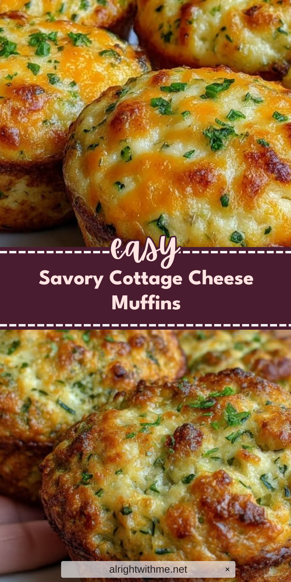 Savory Cottage Cheese Muffins