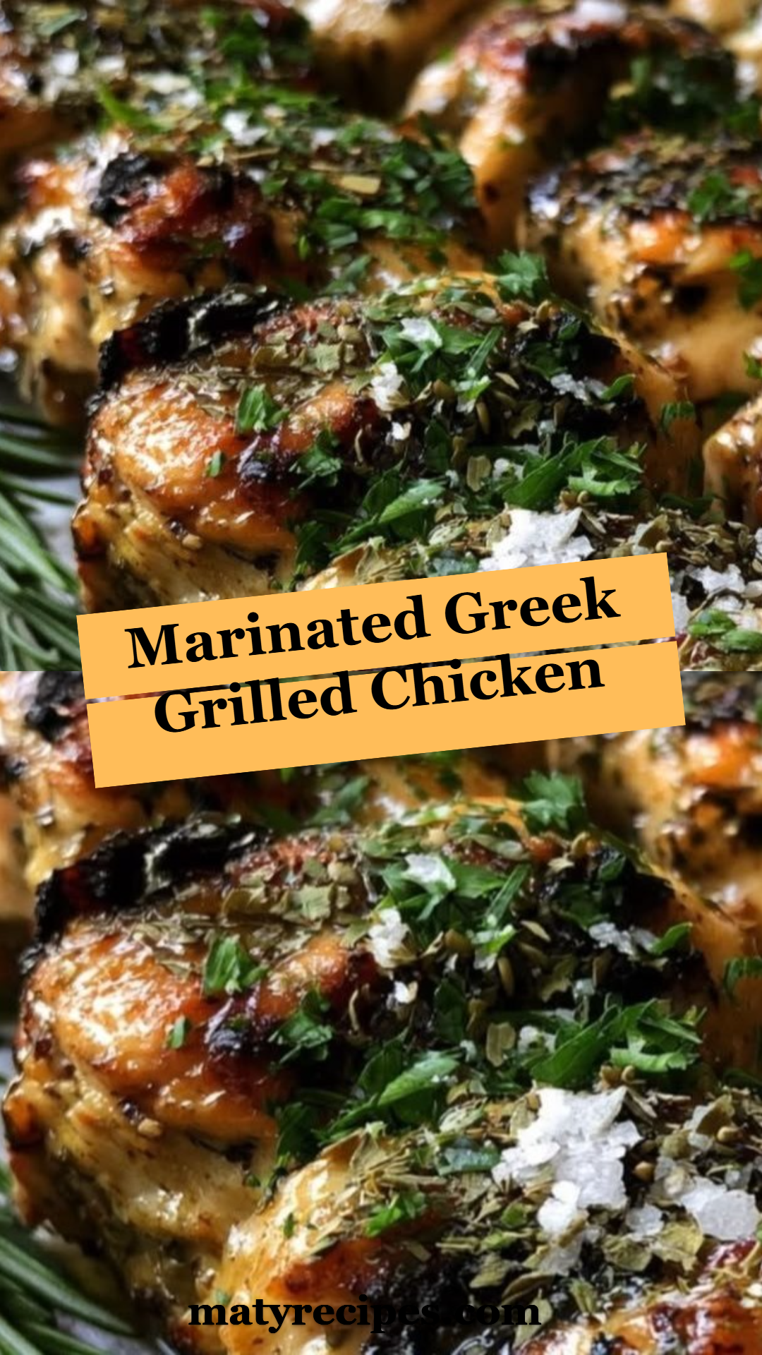 Marinated Greek Grilled Chicken