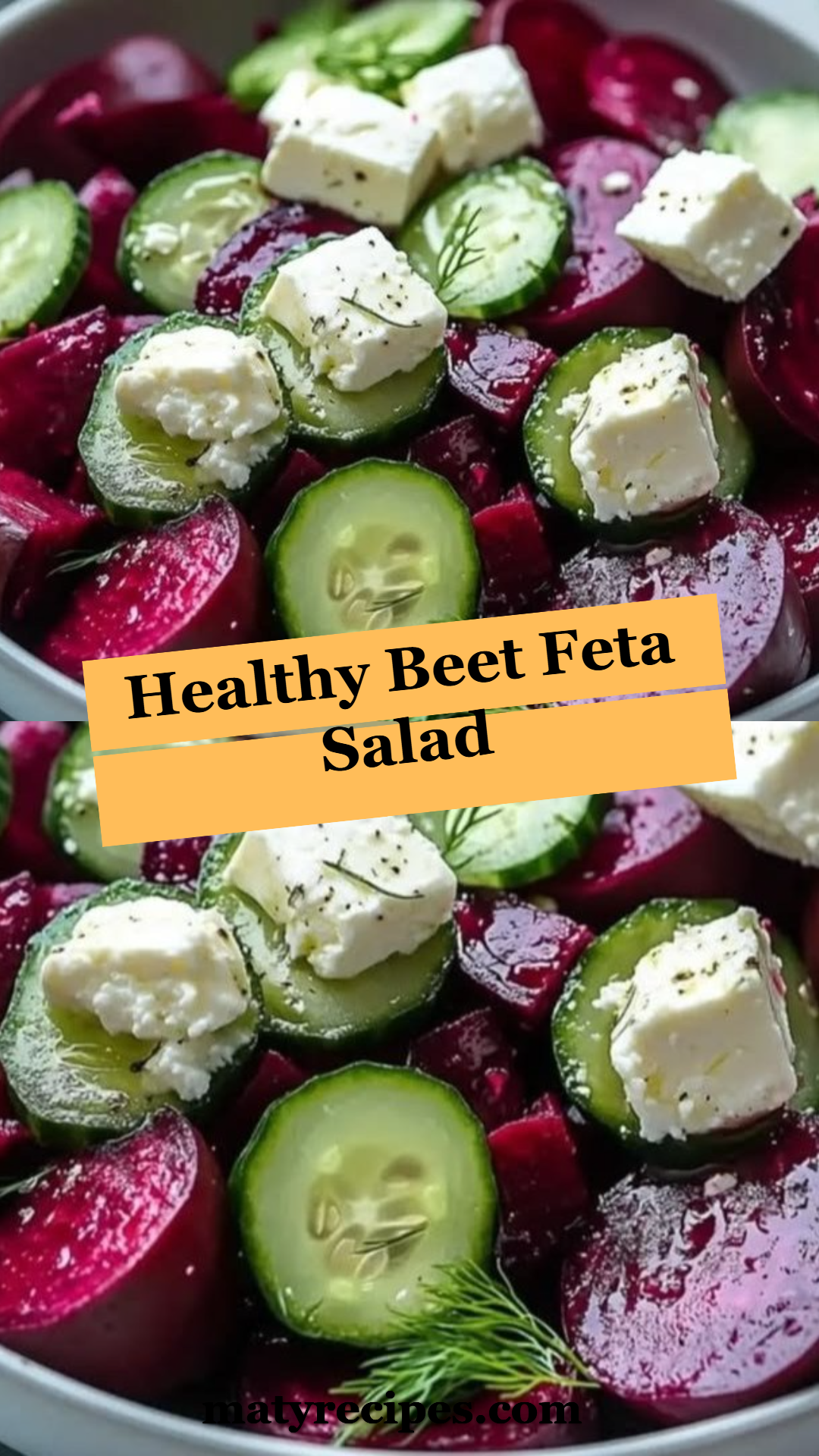 Healthy Beet Feta Salad