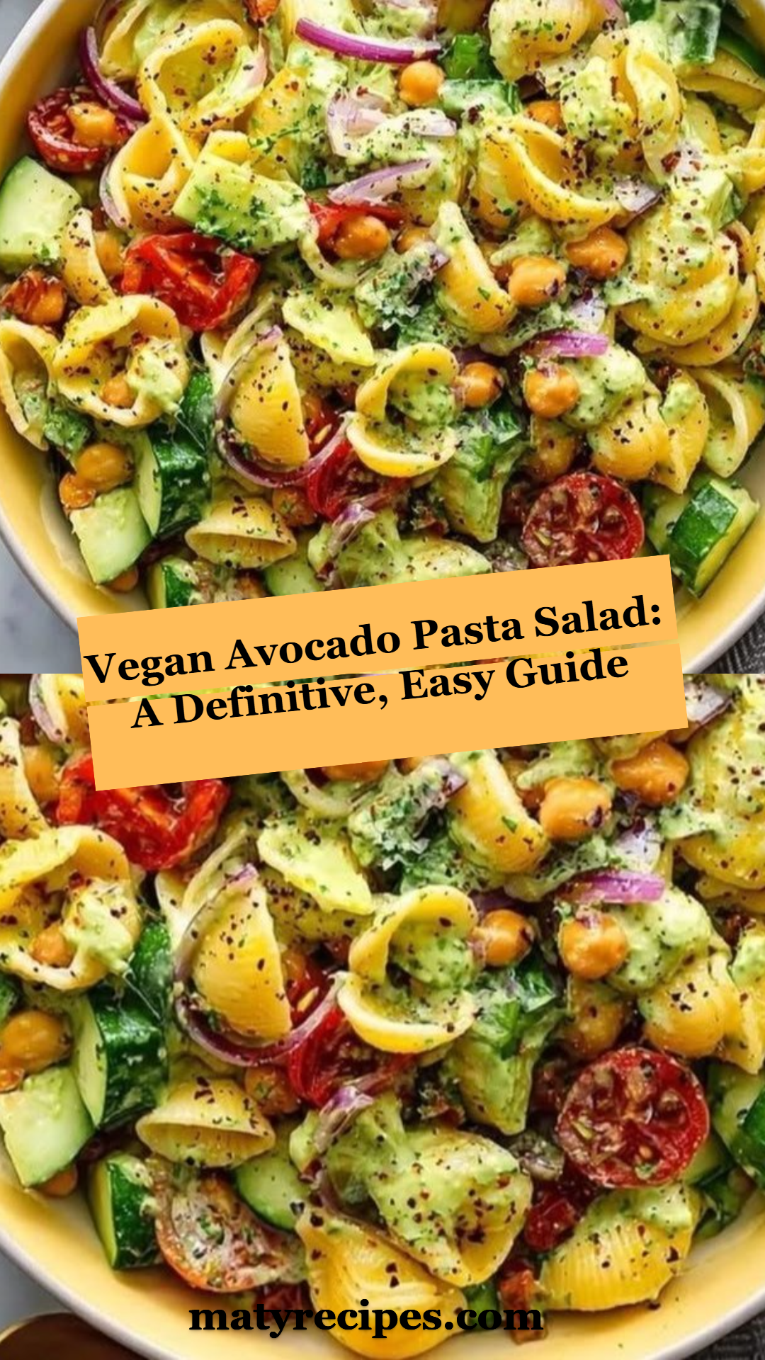 Vegan Avocado Pasta Salad: A Definitive, Easy Guide