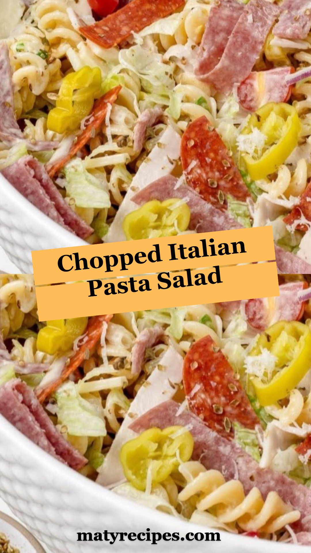 Chopped Italian Pasta Salad