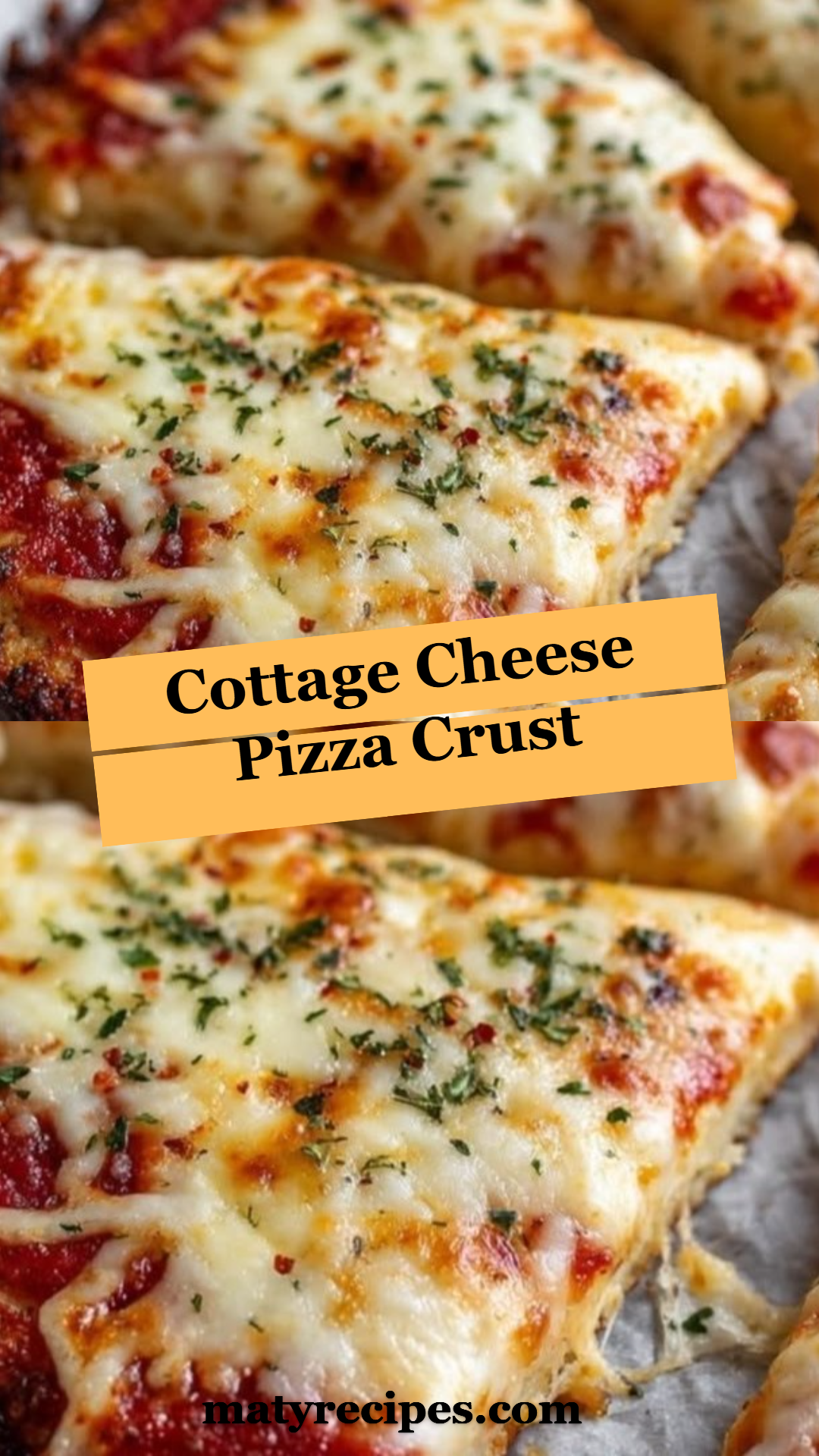 Cottage Cheese Pizza Crust