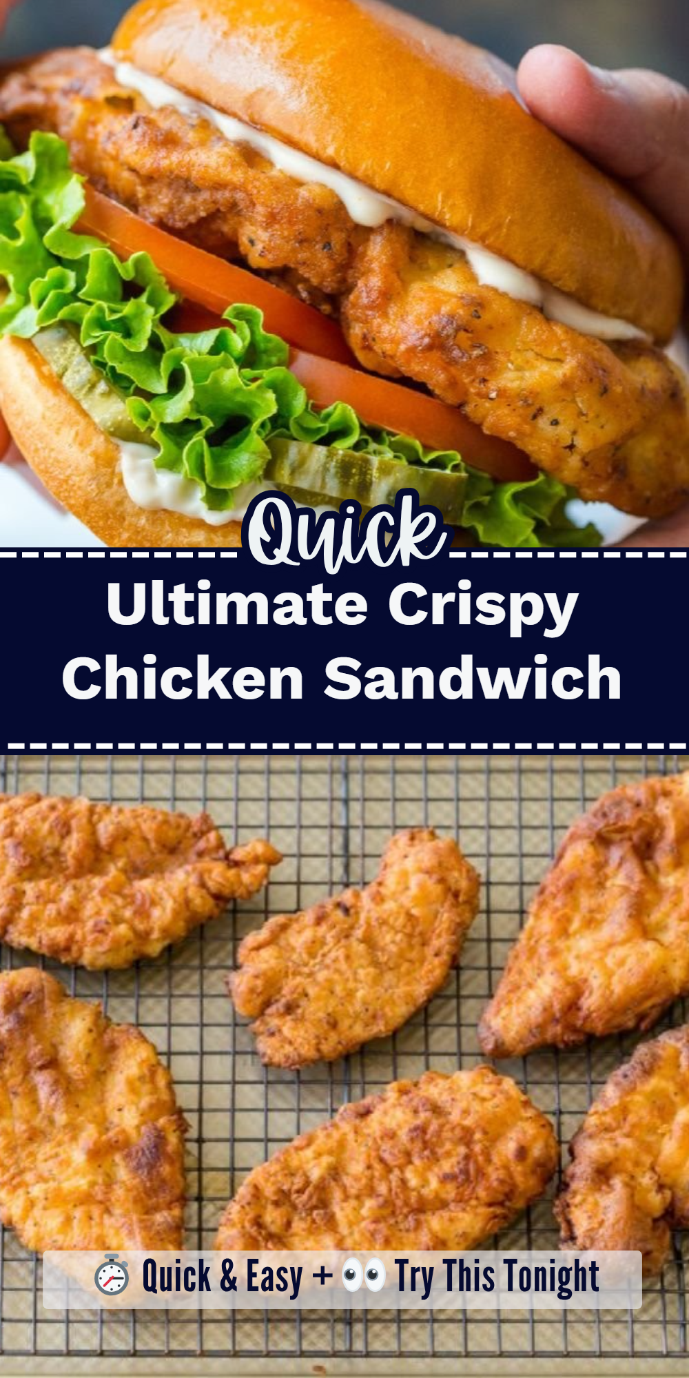 Ultimate Crispy Chicken Sandwich