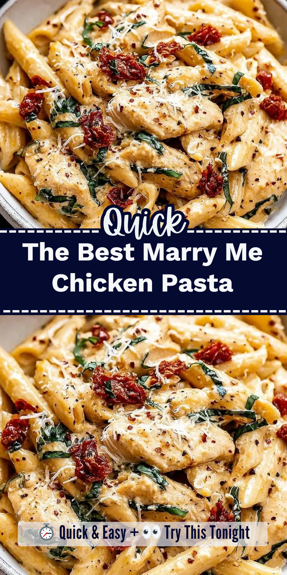 The Best Marry Me Chicken Pasta