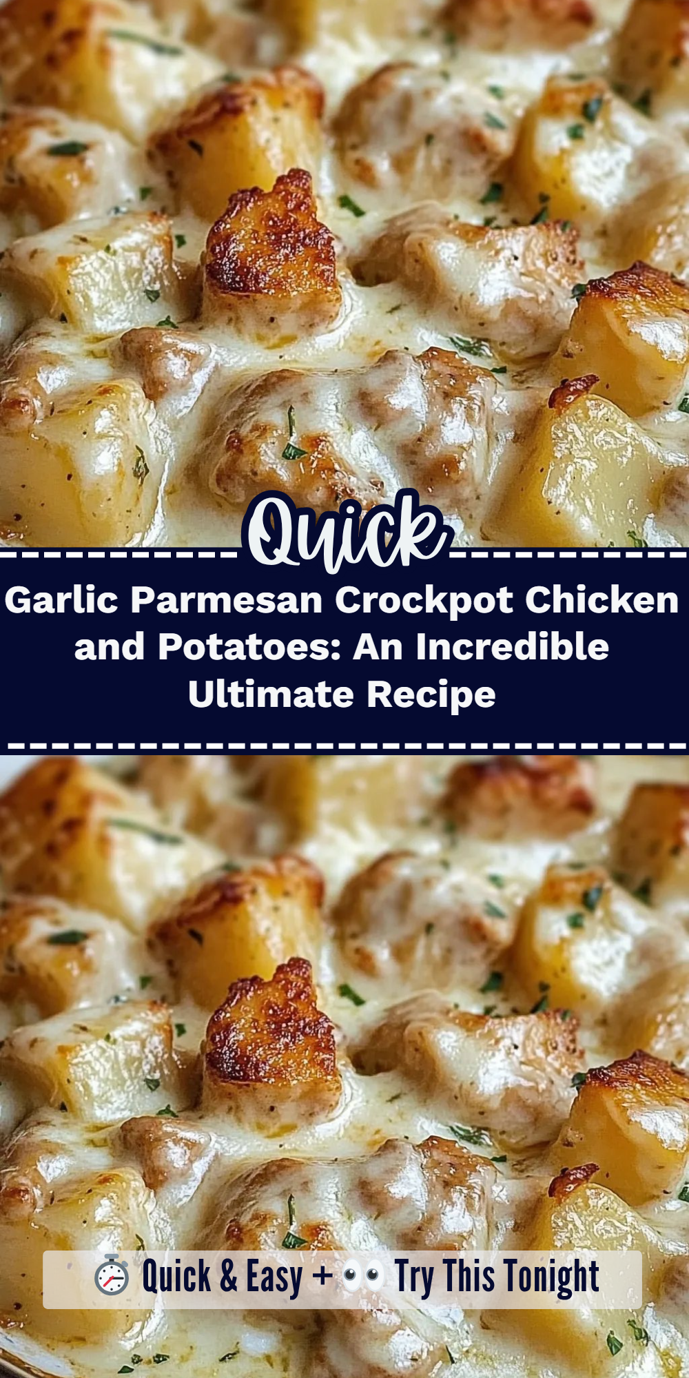 Garlic Parmesan Crockpot Chicken and Potatoes: An Incredible Ultimate Recipe