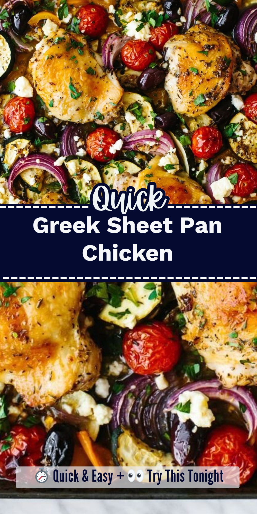 Greek Sheet Pan Chicken