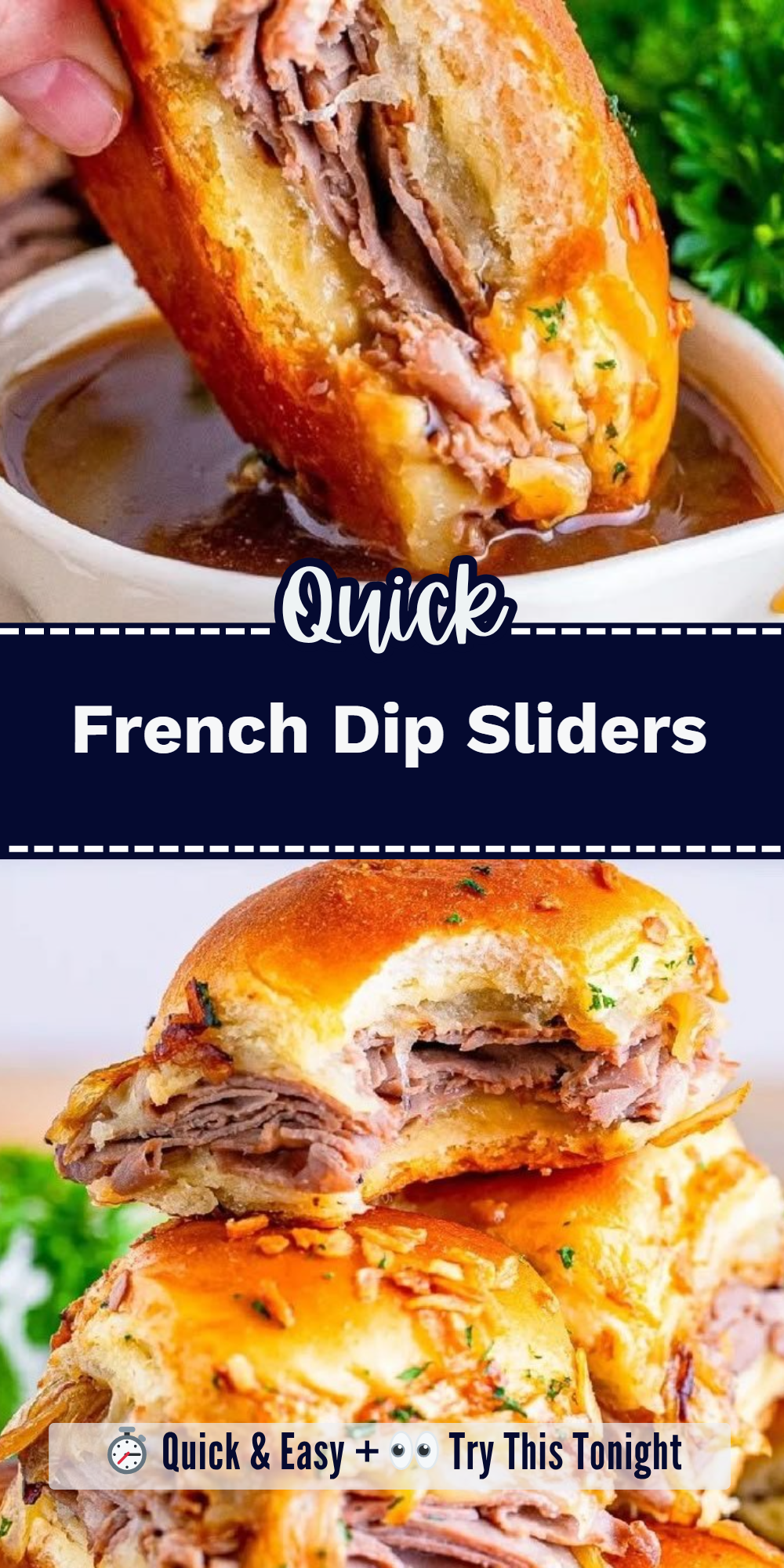 French Dip Sliders