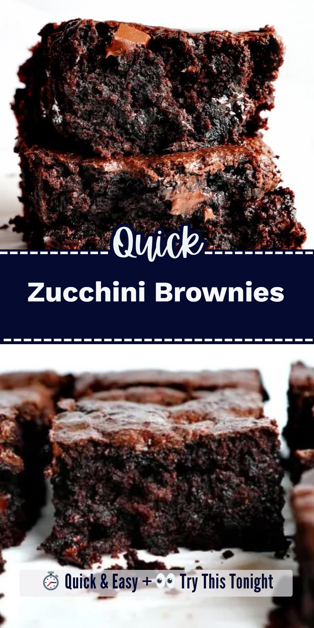 Zucchini Brownies