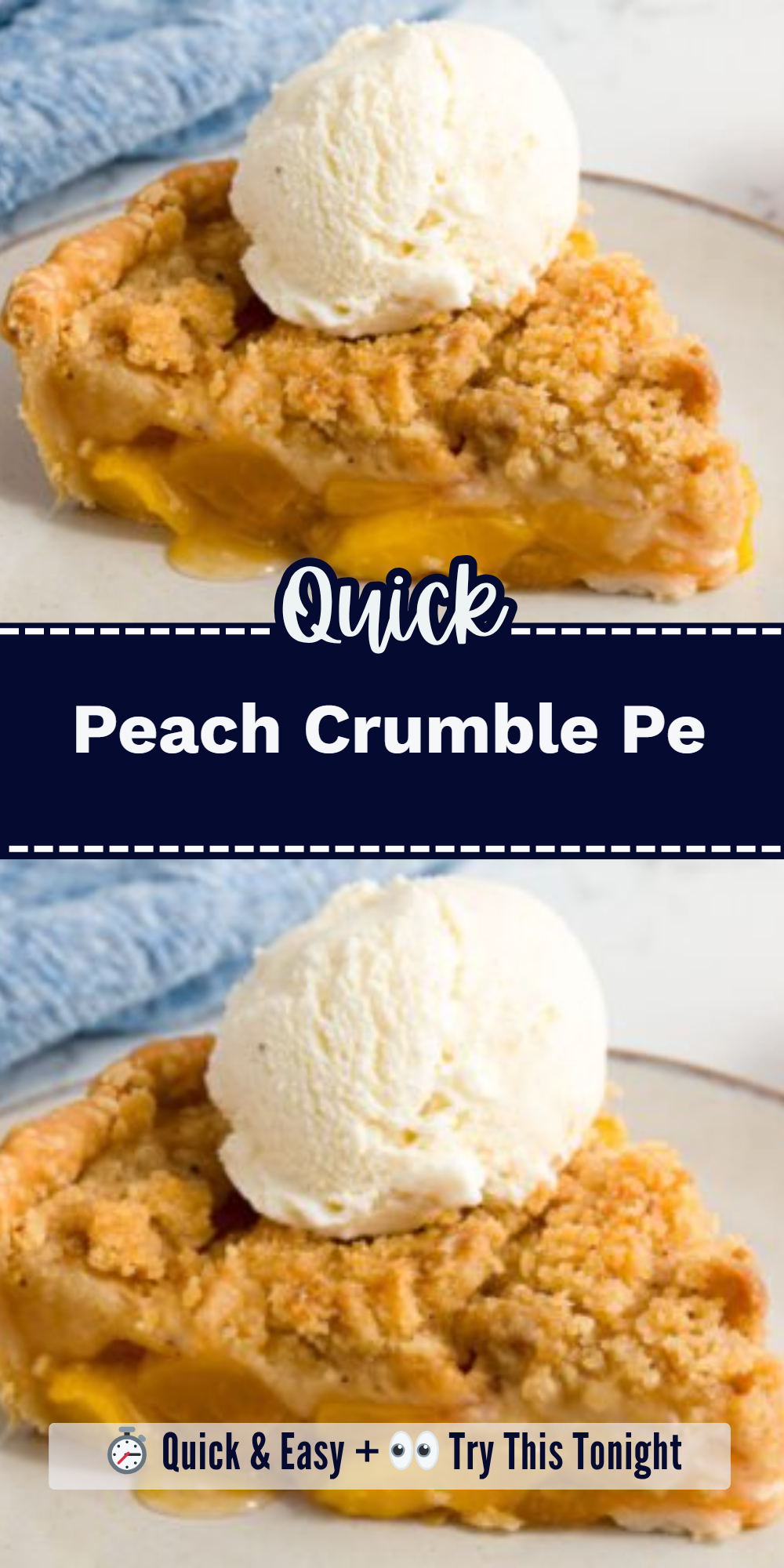 Peach Crumble Pe