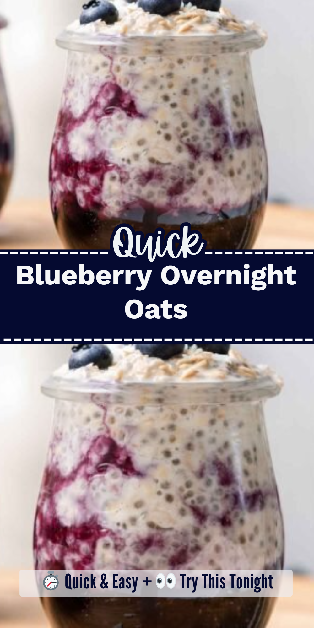 Blueberry Overnight Oats