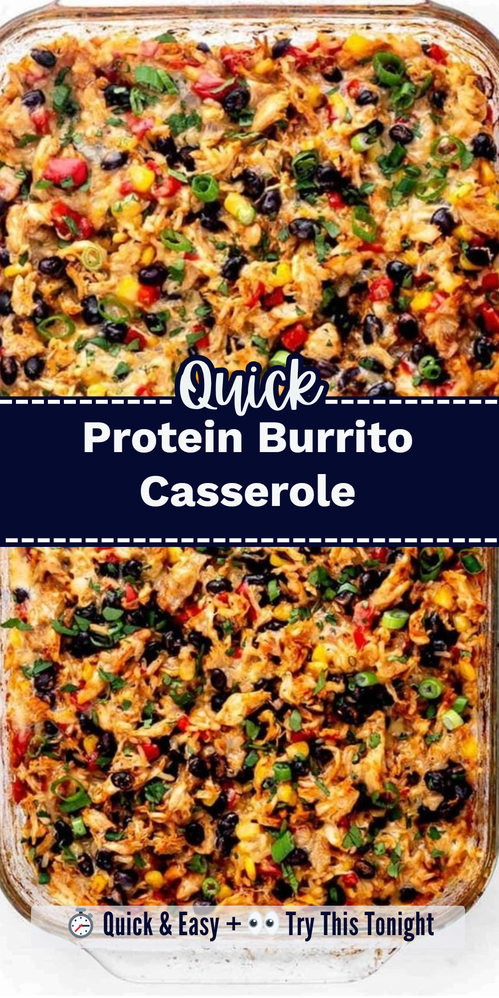 Protein Burrito Casserole