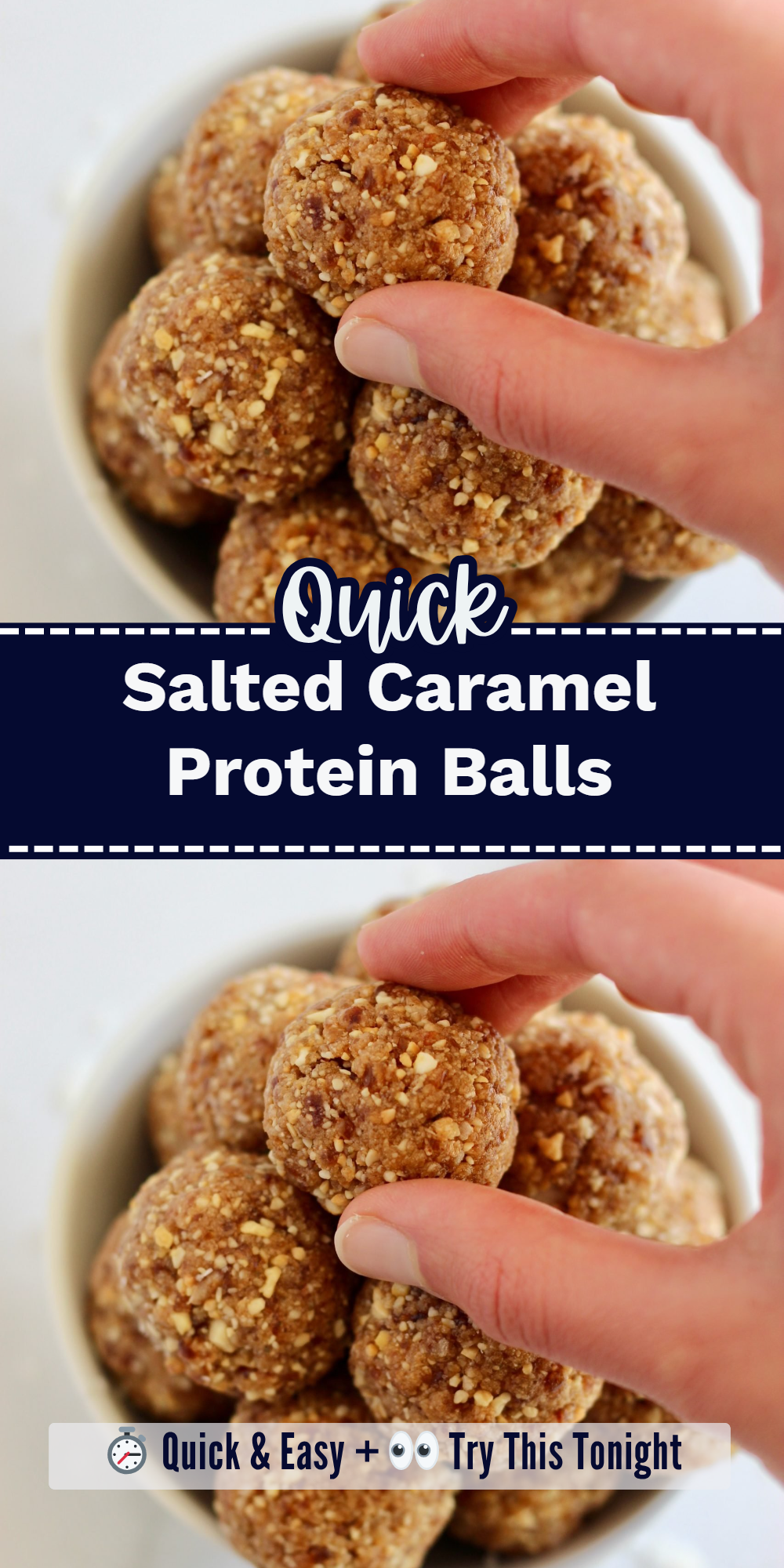 Salted Caramel Protein Balls
