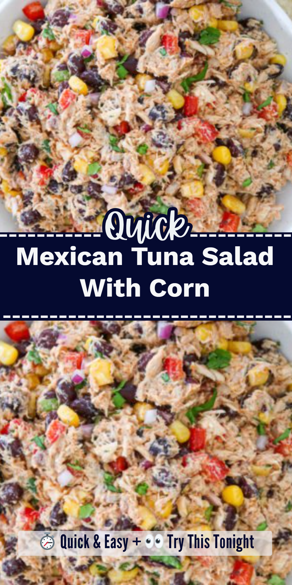 Mexican Tuna Salad With Corn