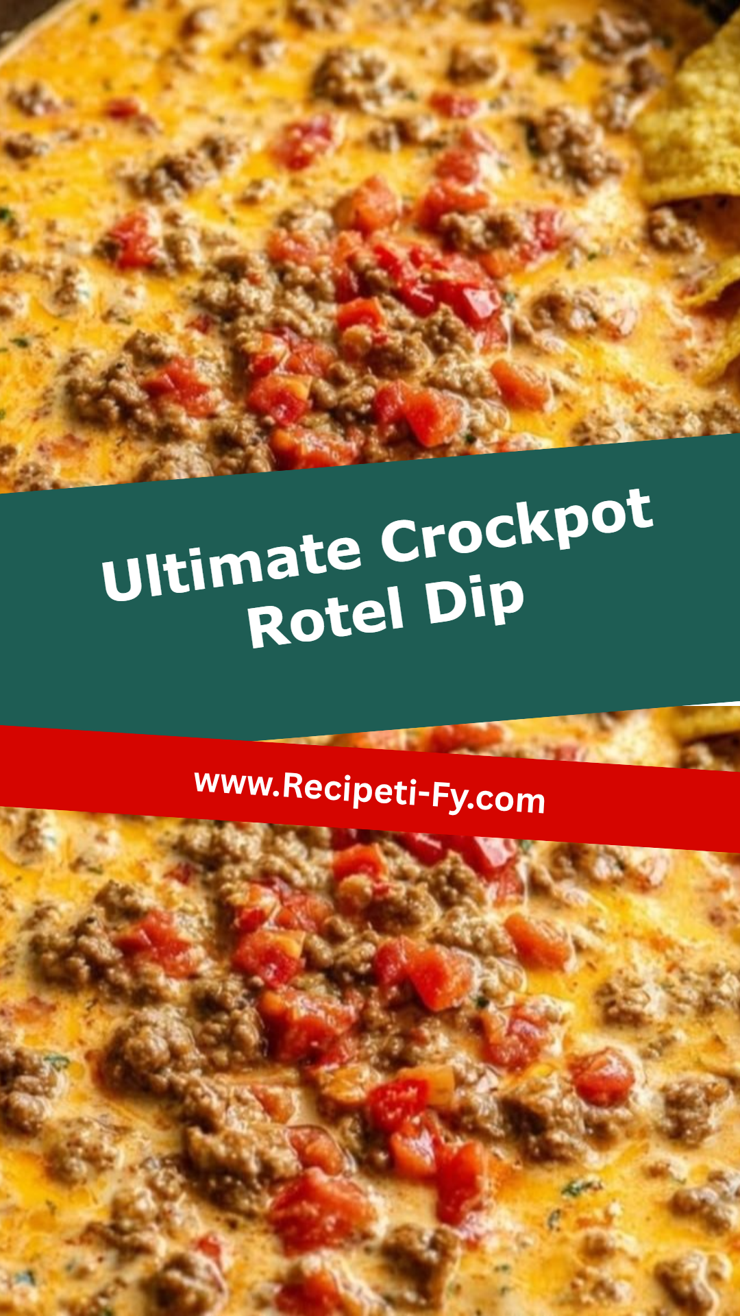 Ultimate Crockpot Rotel Dip