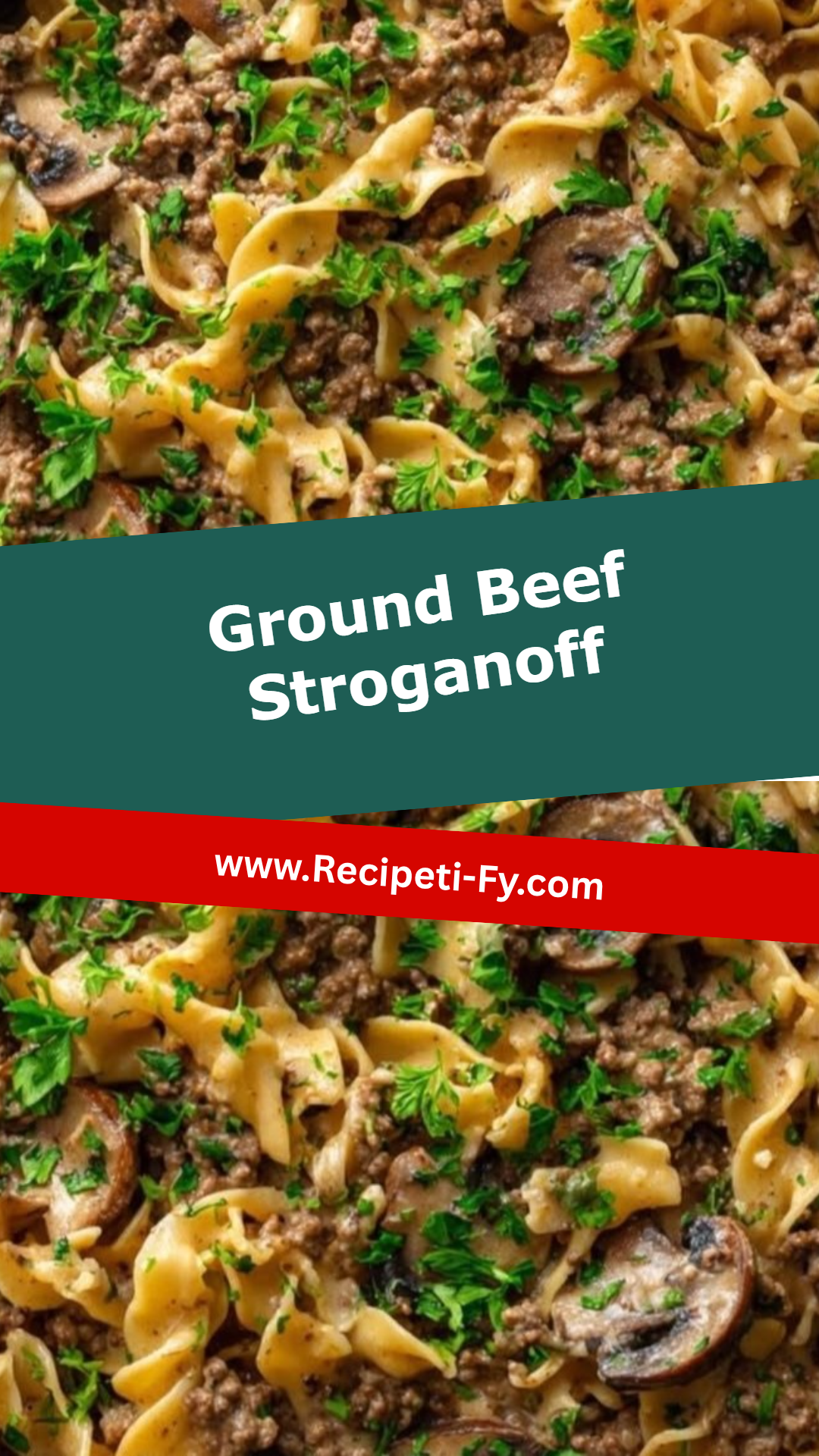 Ground Beef Stroganoff