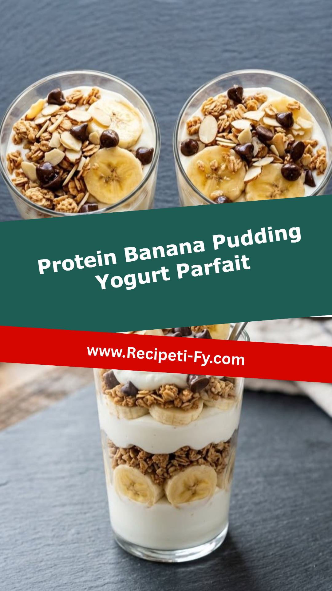 Protein Banana Pudding Yogurt Parfait