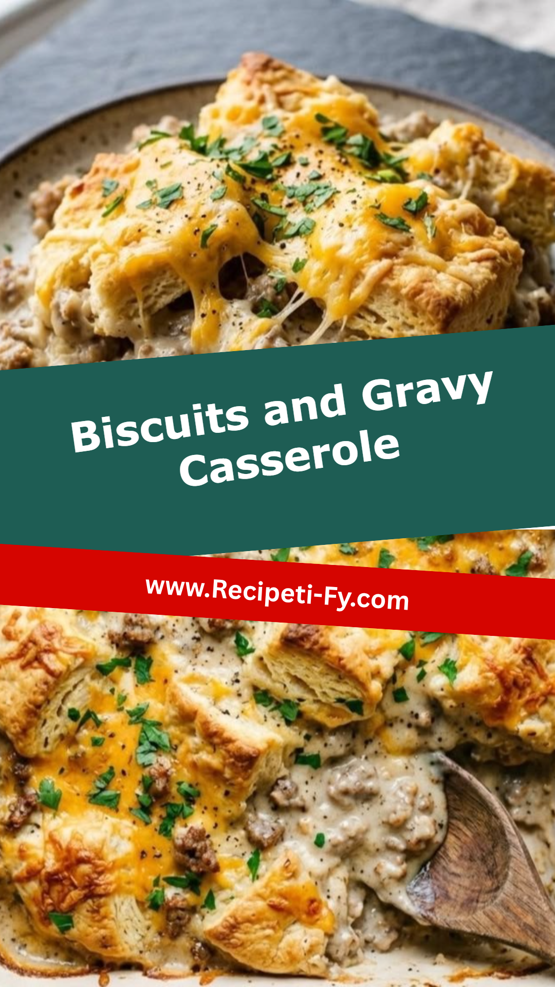 Biscuits and Gravy Casserole