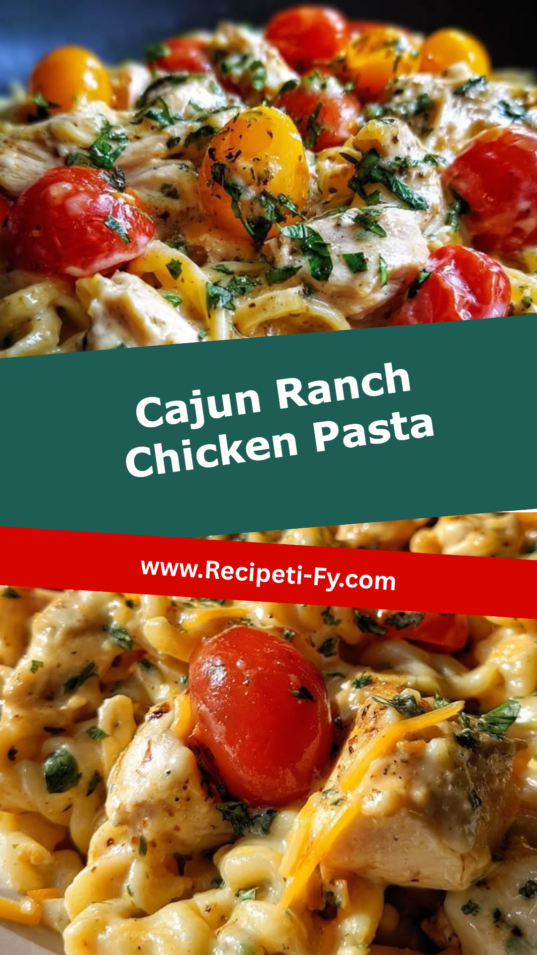 Cajun Ranch Chicken Pasta