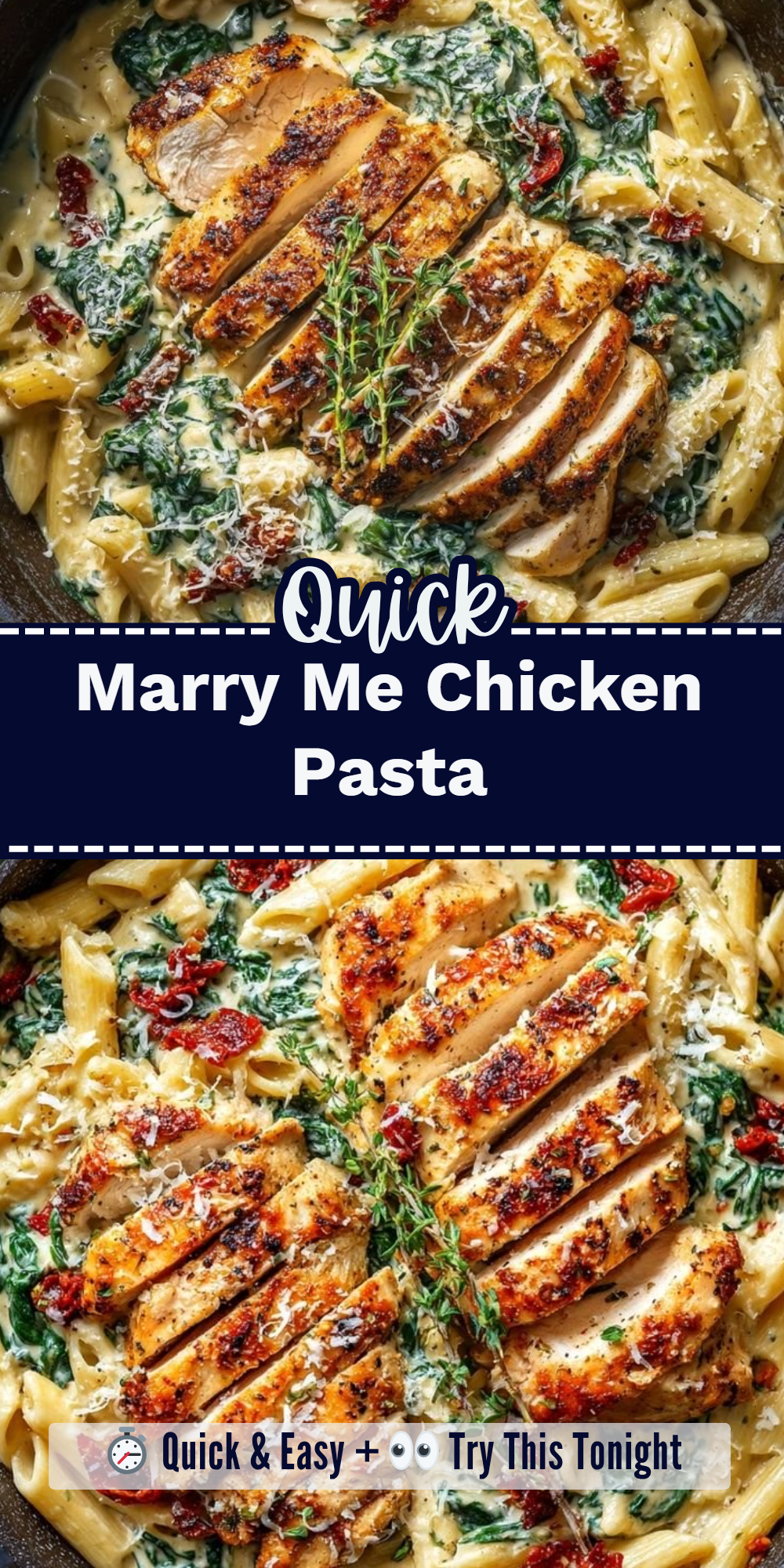 Marry Me Chicken Pasta