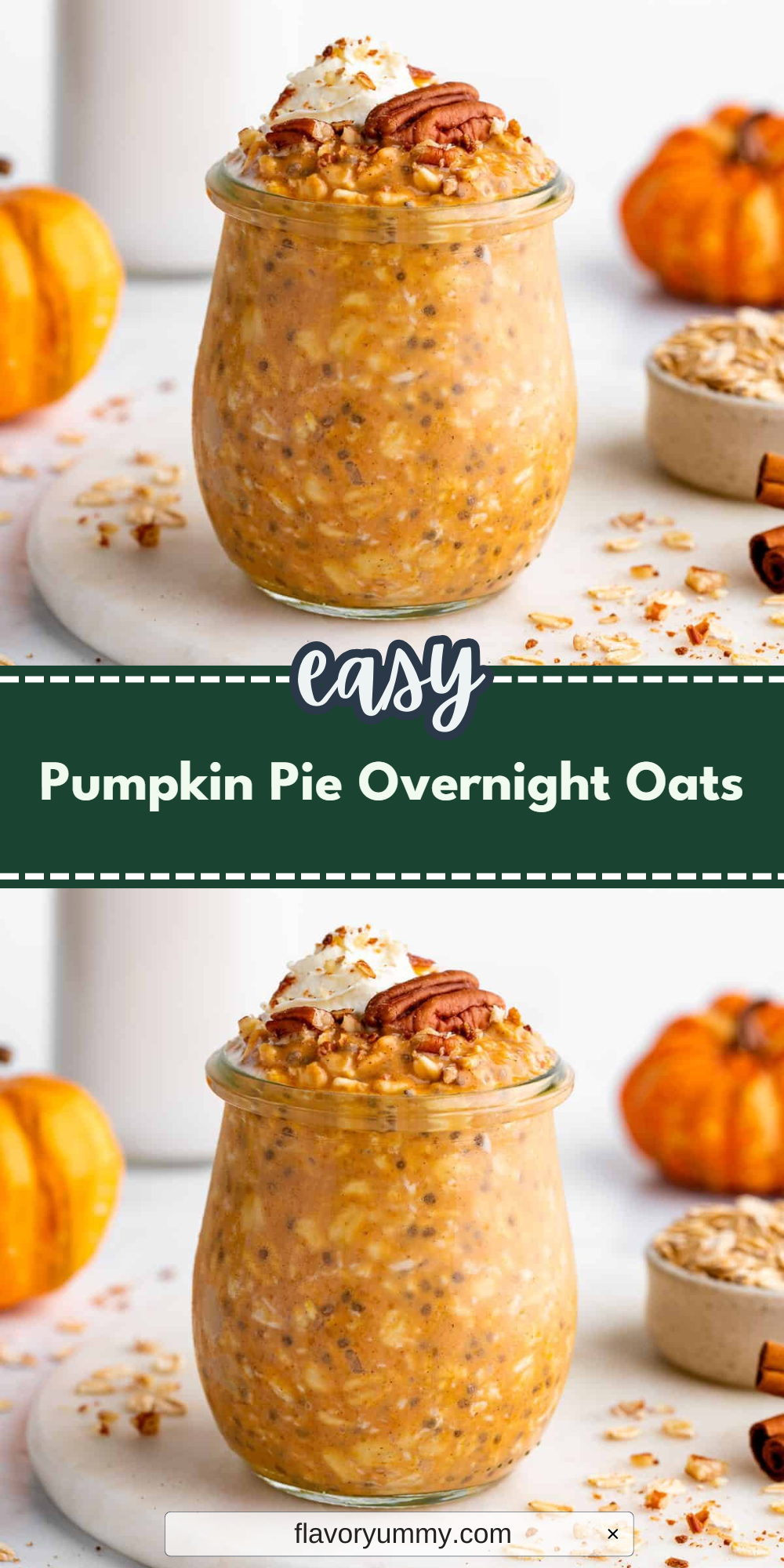 Pumpkin Pie Overnight Oats