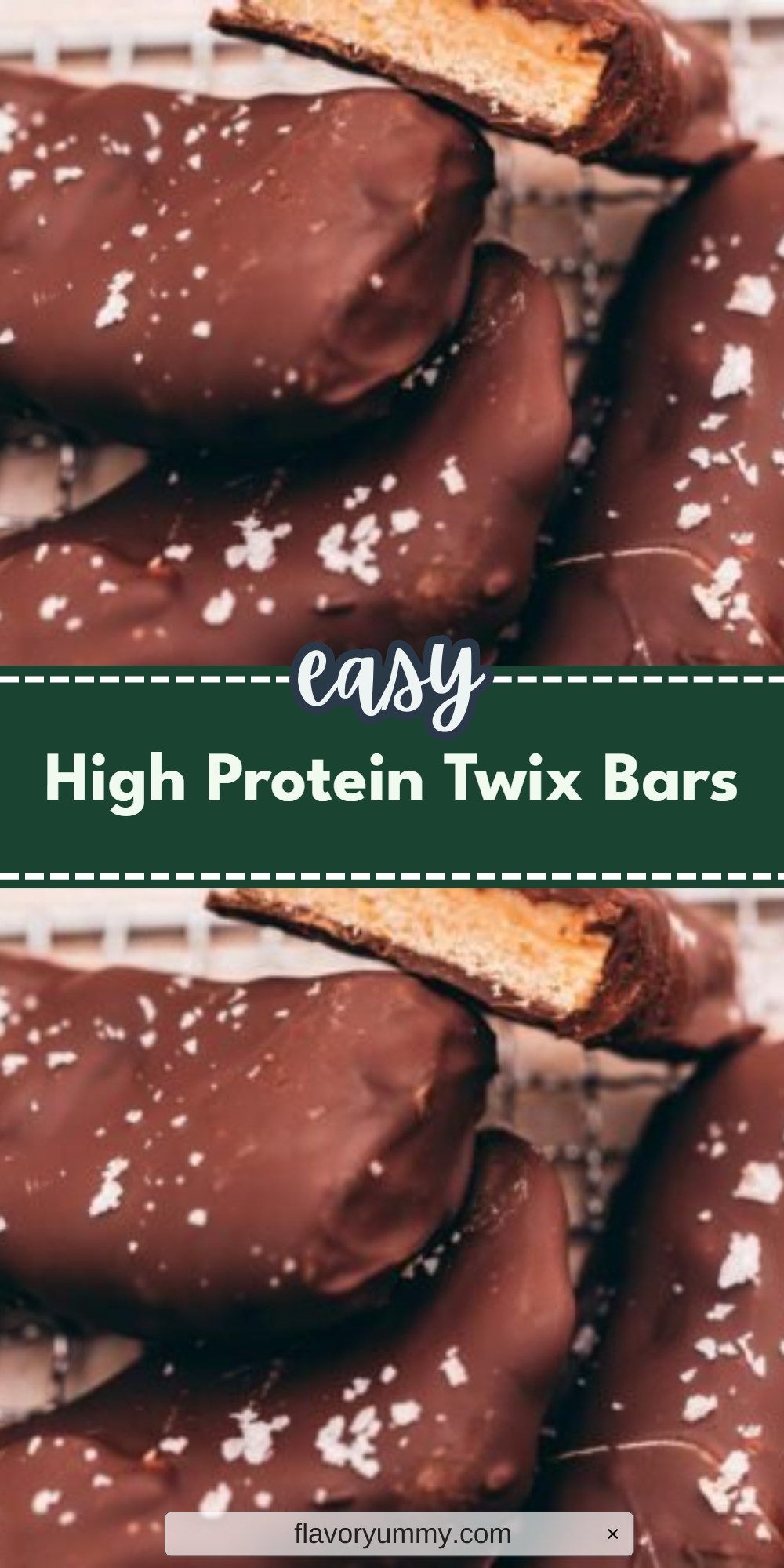 High Protein Twix Bars