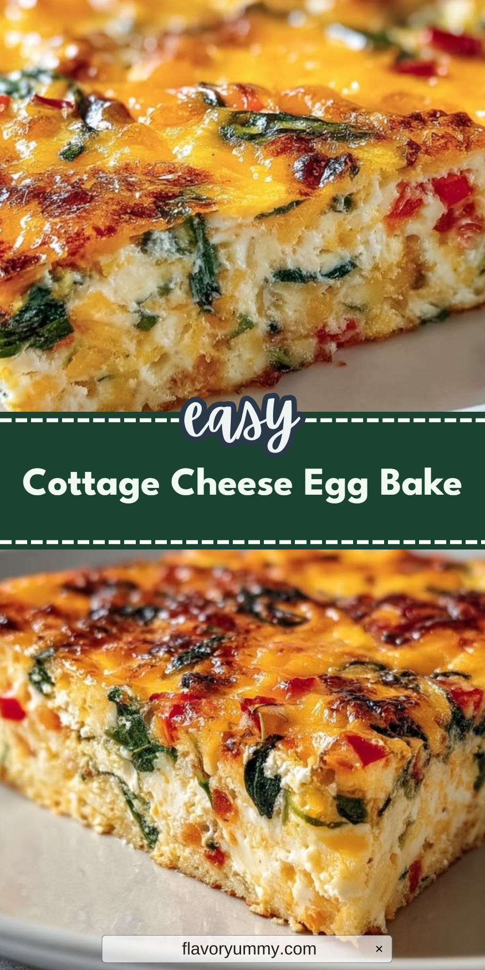 Cottage Cheese Egg Bake