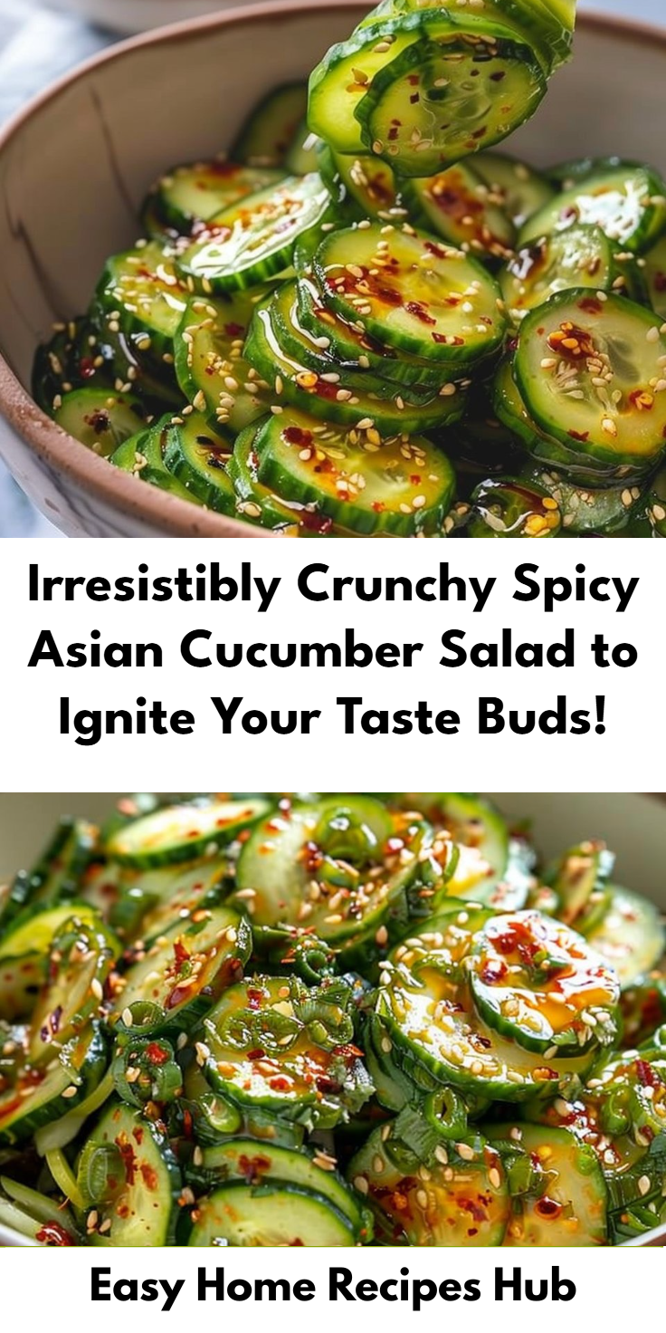 Spicy Asian Cucumber Salad