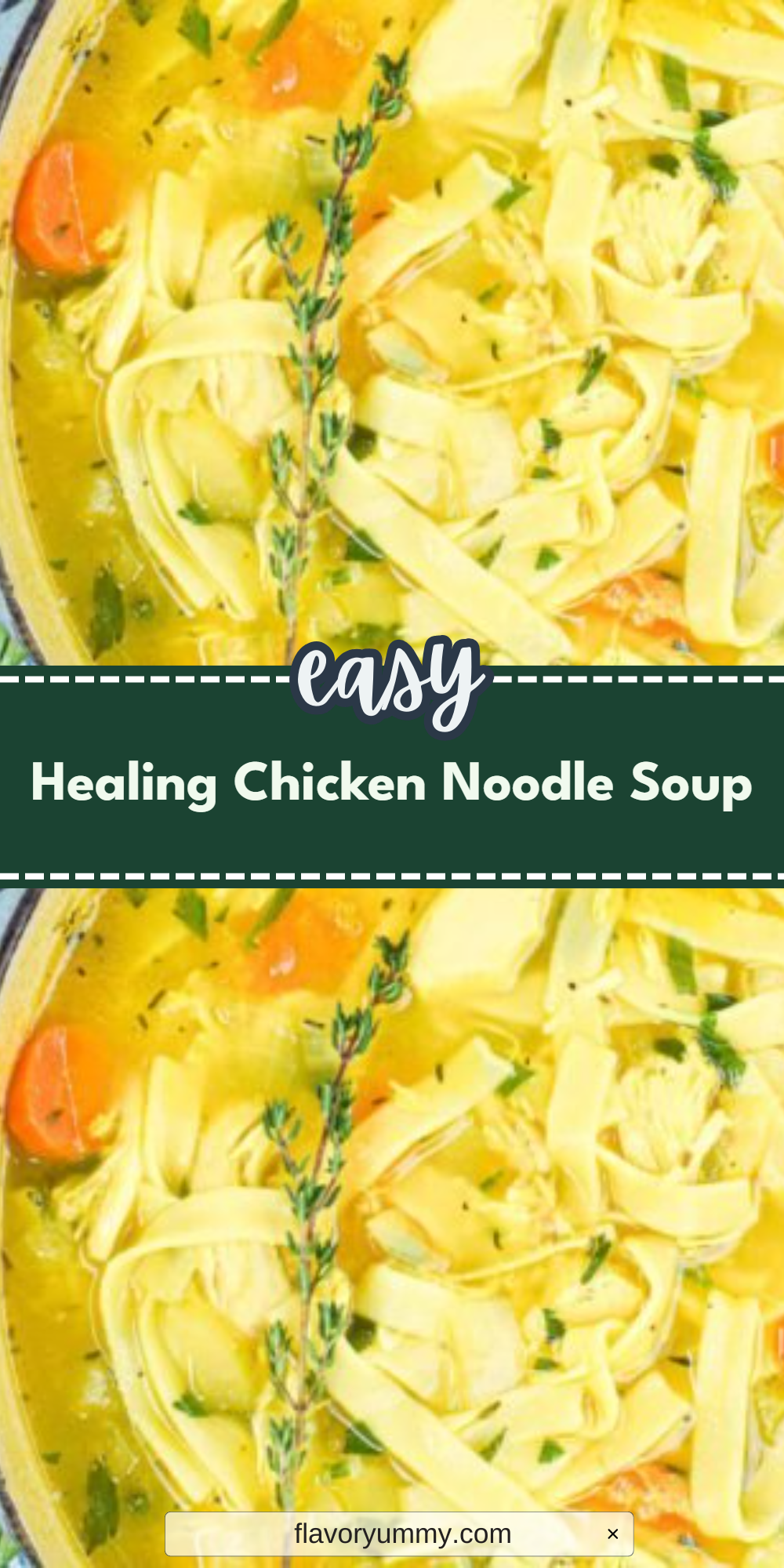 Healing Chicken Noodle Soup