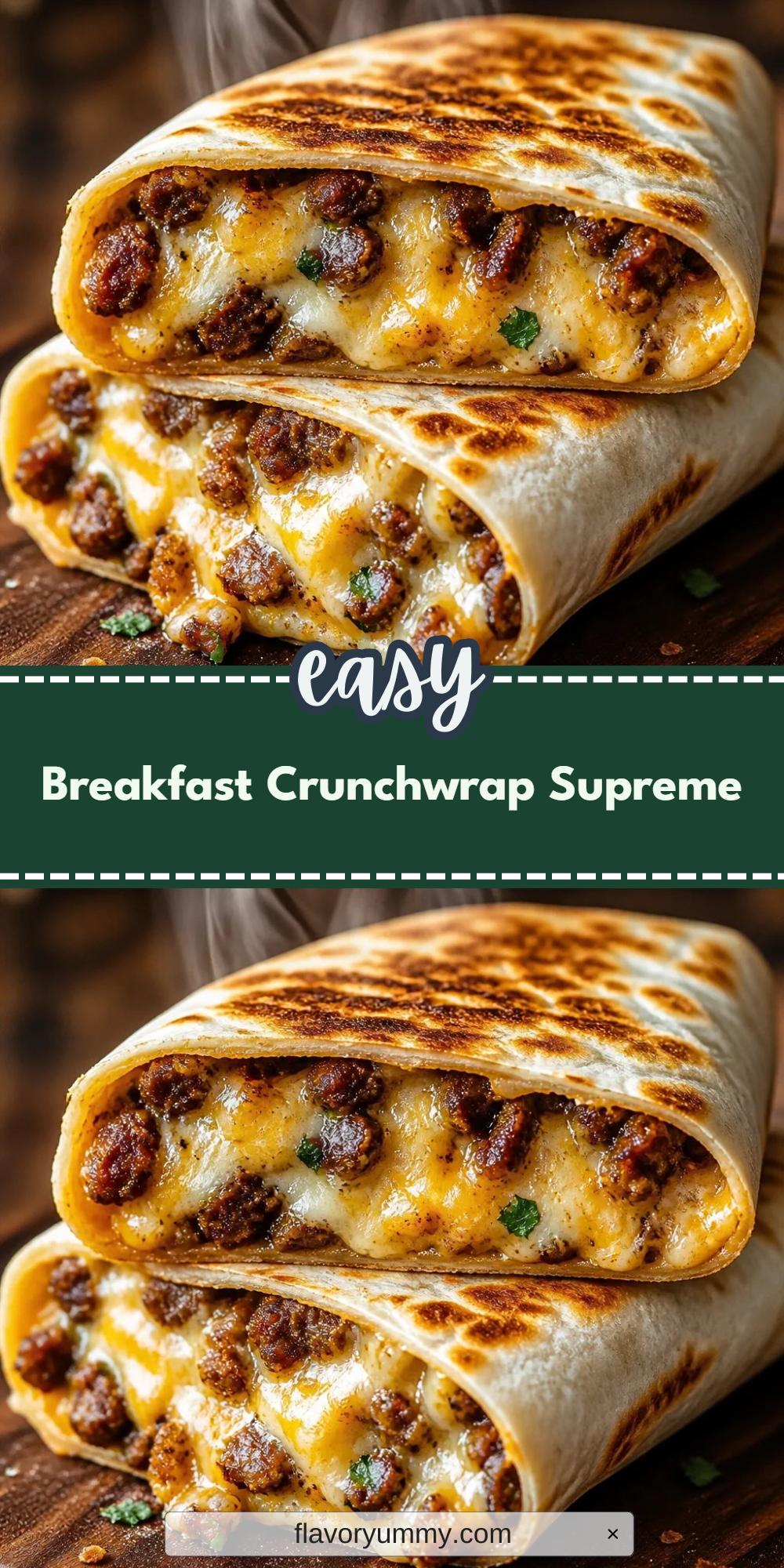 Breakfast Crunchwrap Supreme
