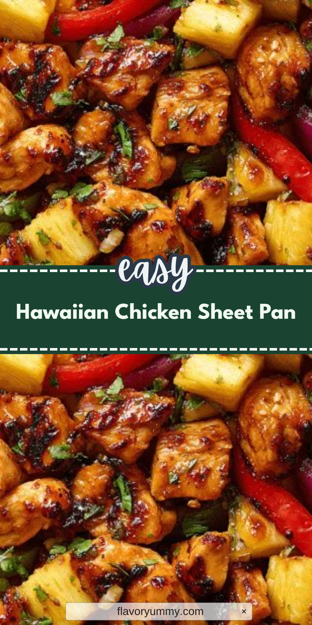 Hawaiian Chicken Sheet Pan