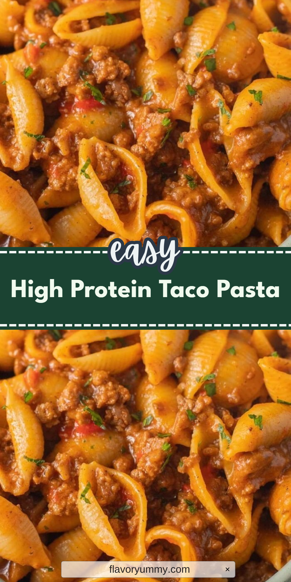High Protein Taco Pasta