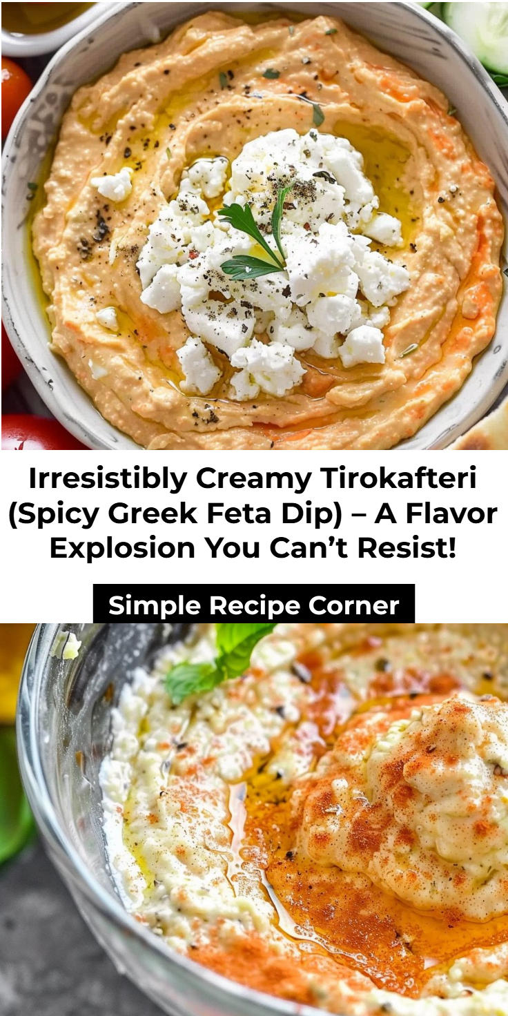 Tirokafteri: Spicy Greek Feta Dip