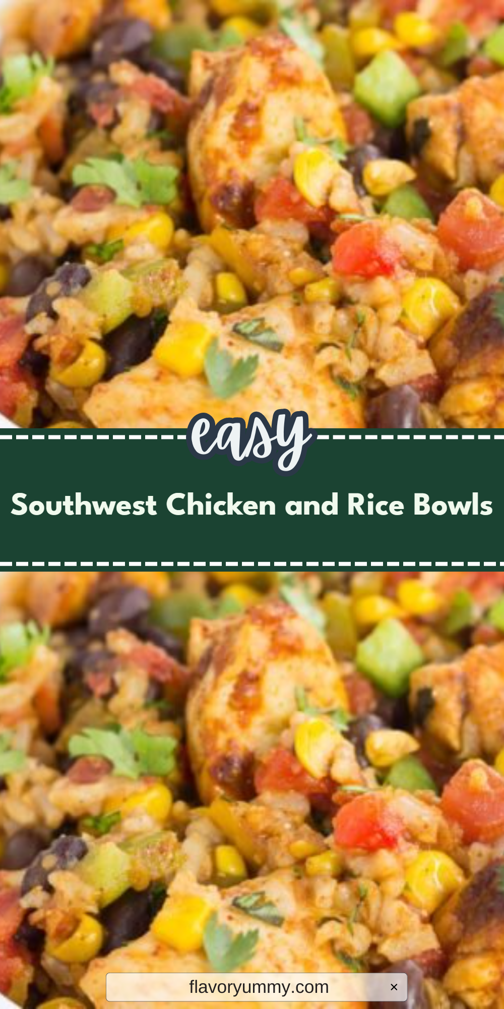 Southwest Chicken and Rice Bowls
