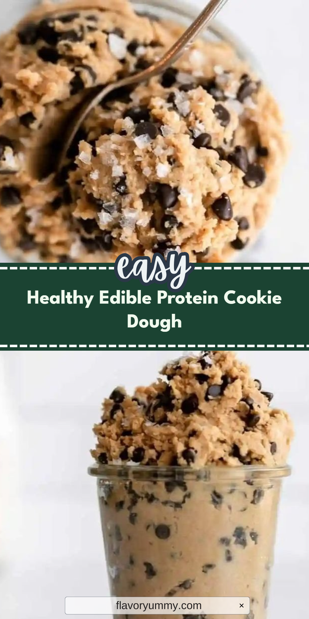 Healthy Edible Protein Cookie Dough