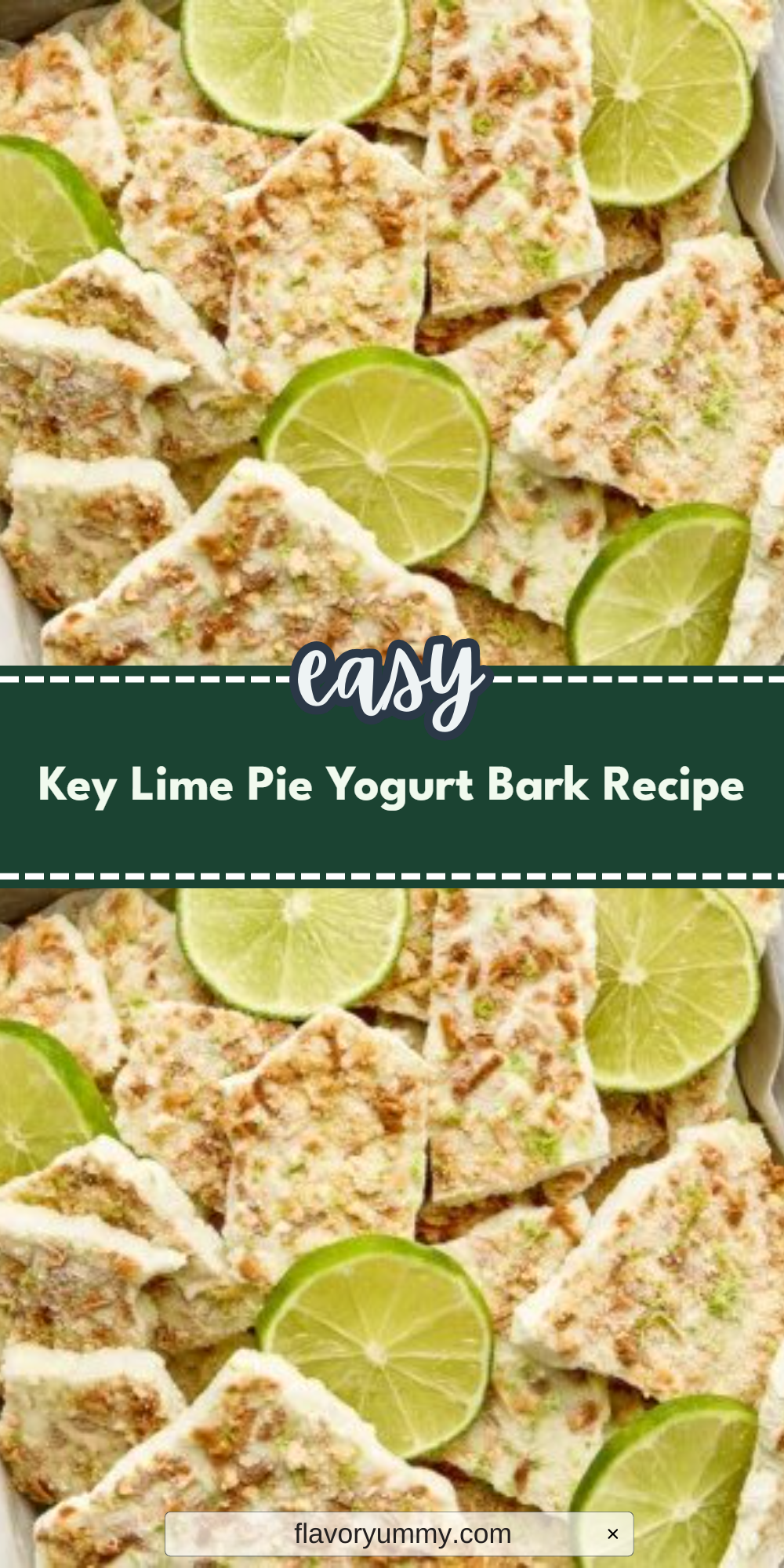 Key Lime Pie Yogurt Bark Recipe