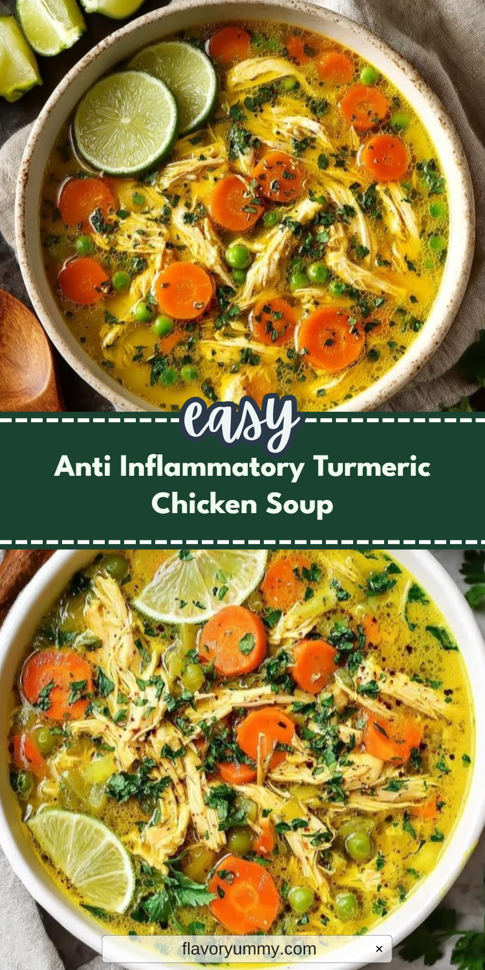 Anti Inflammatory Turmeric Chicken Soup