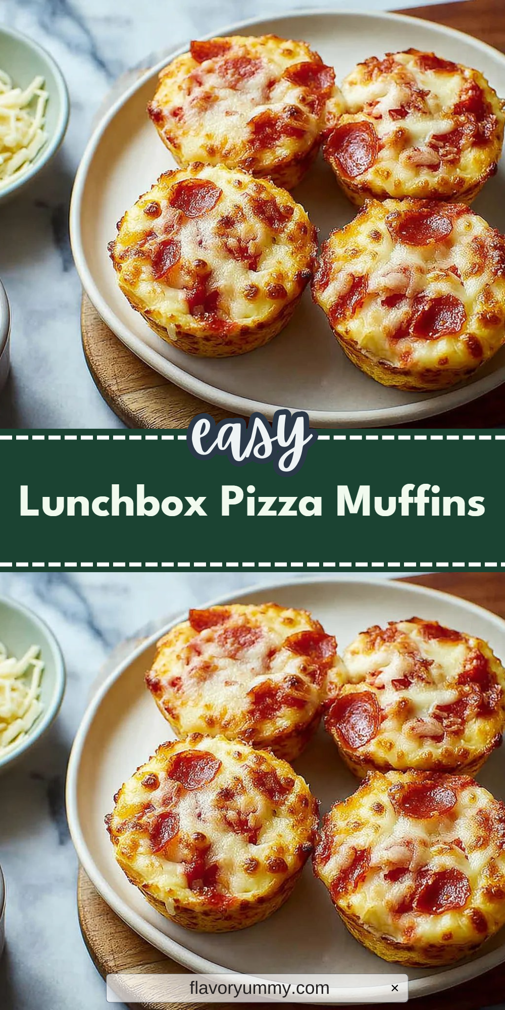 Lunchbox Pizza Muffins