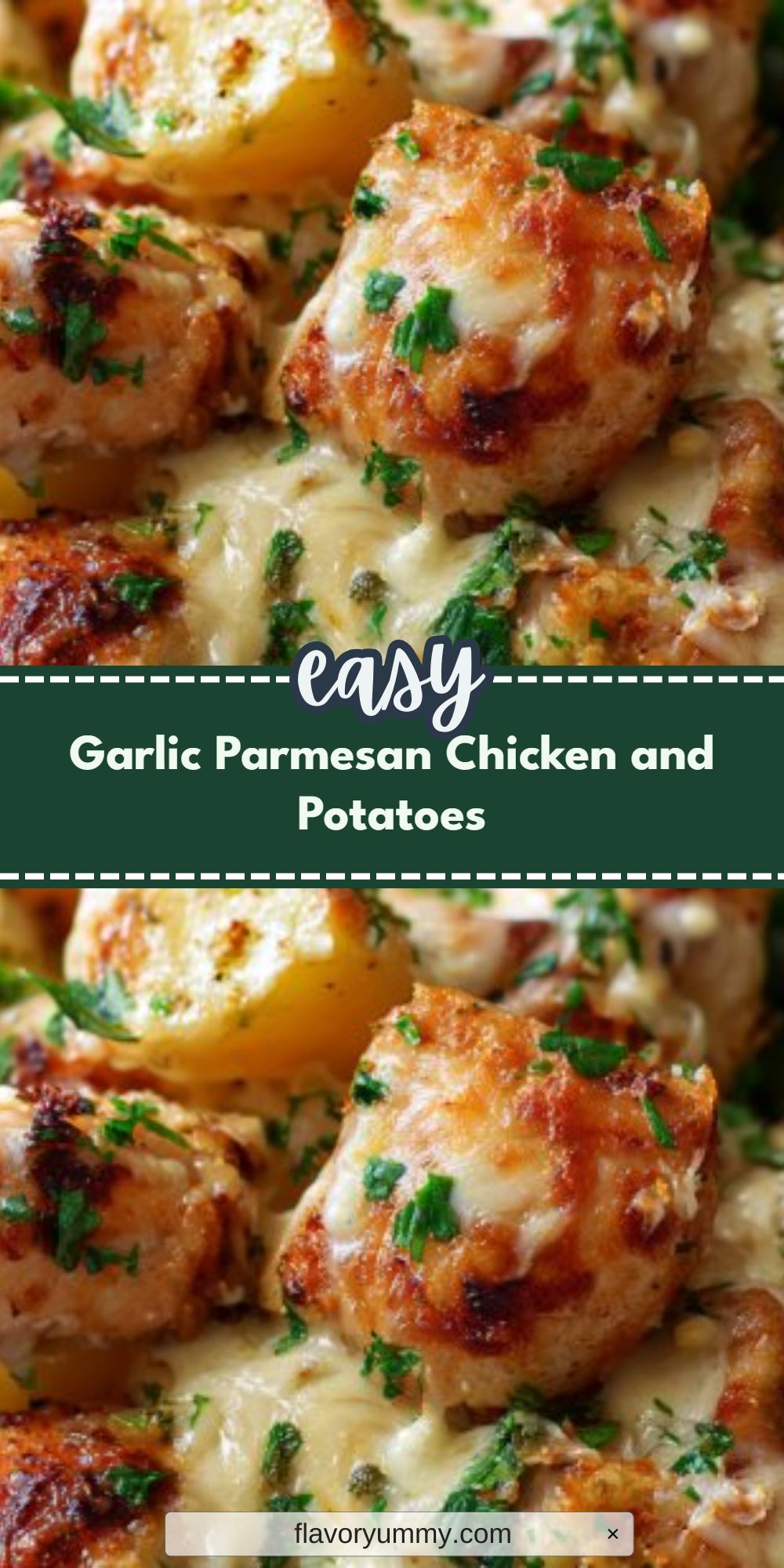 Garlic Parmesan Chicken and Potatoes