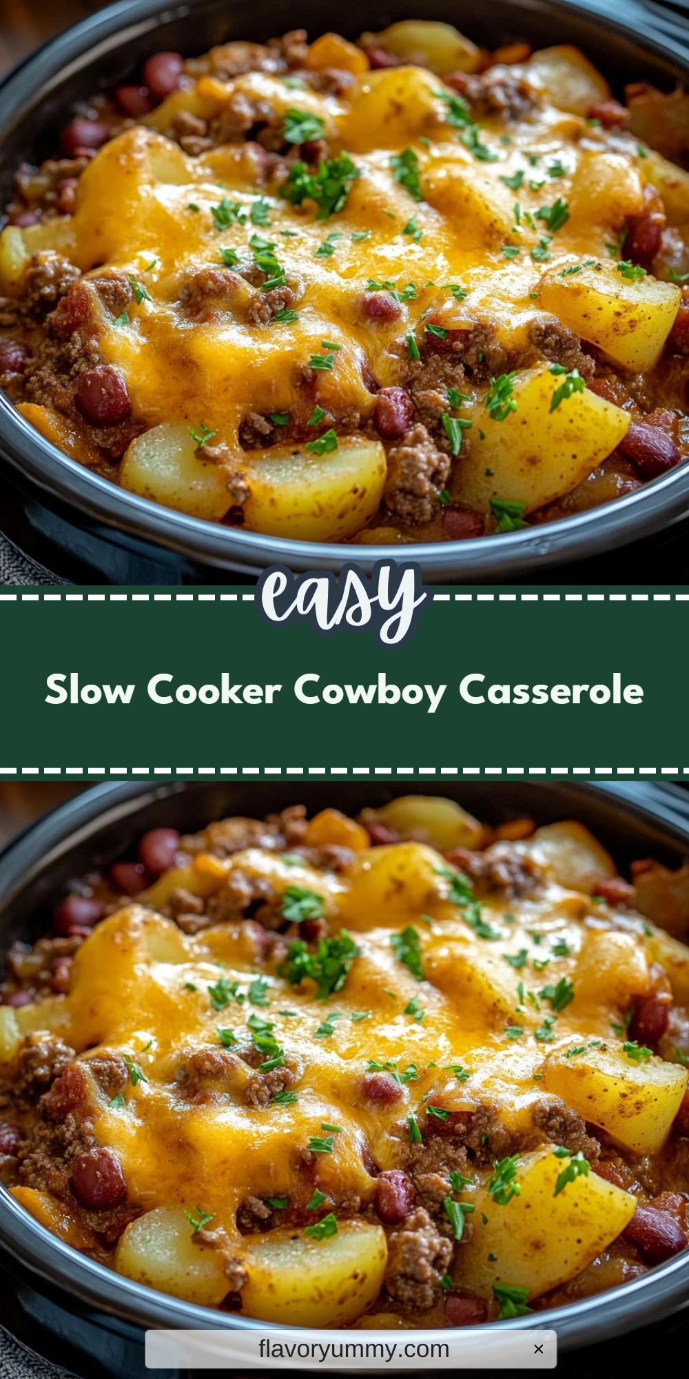 Slow Cooker Cowboy Casserole