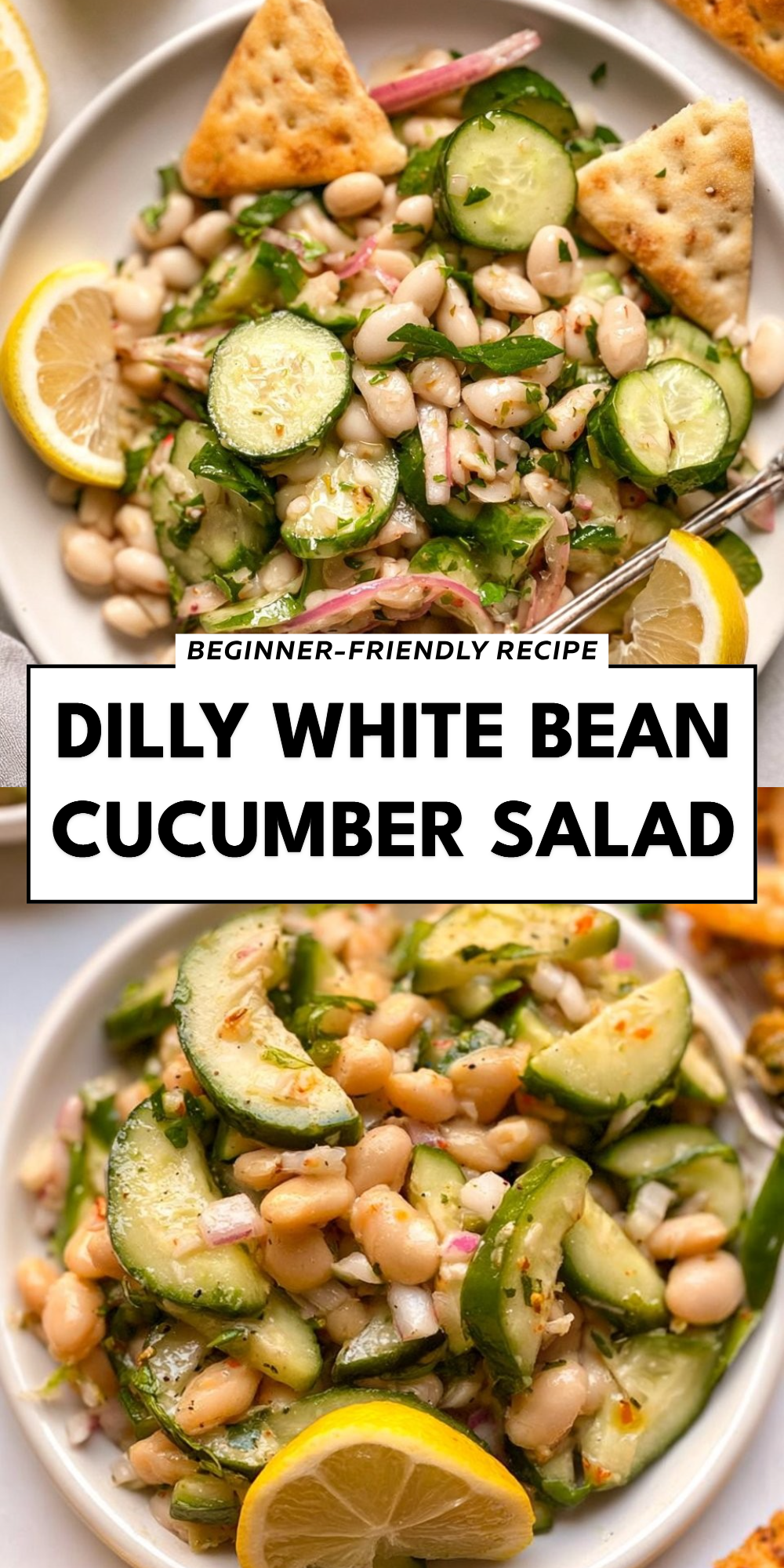 Dilly White Bean Cucumber Salad