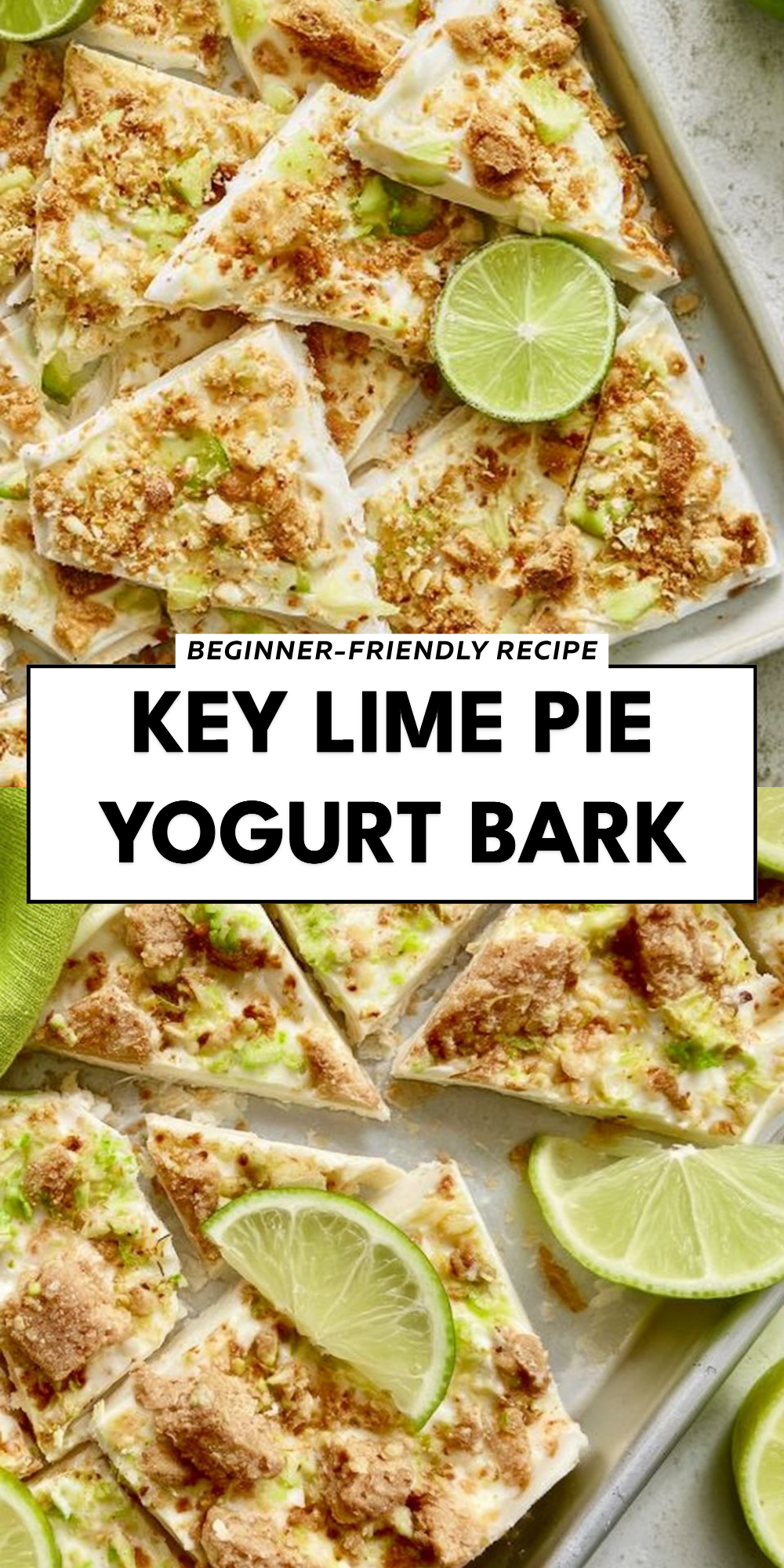 Key Lime Pie Yogurt Bark