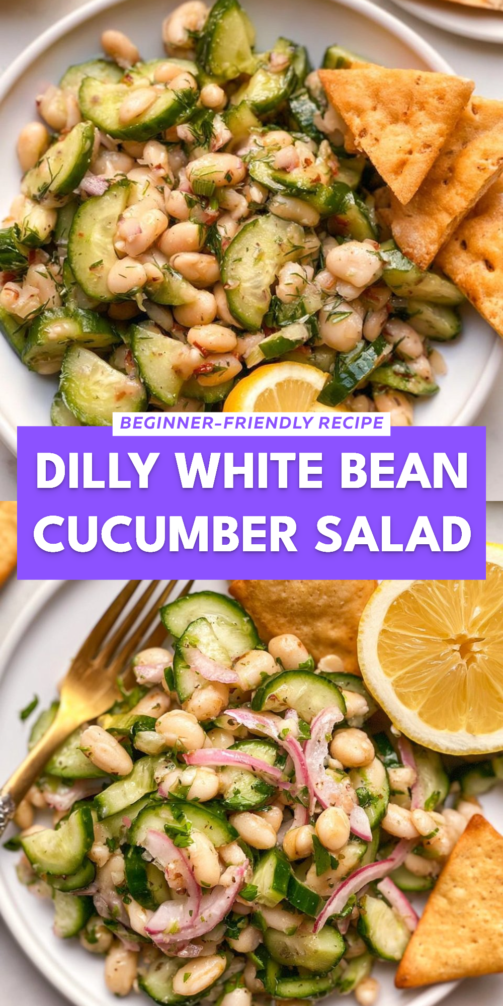 Dilly White Bean Cucumber Salad