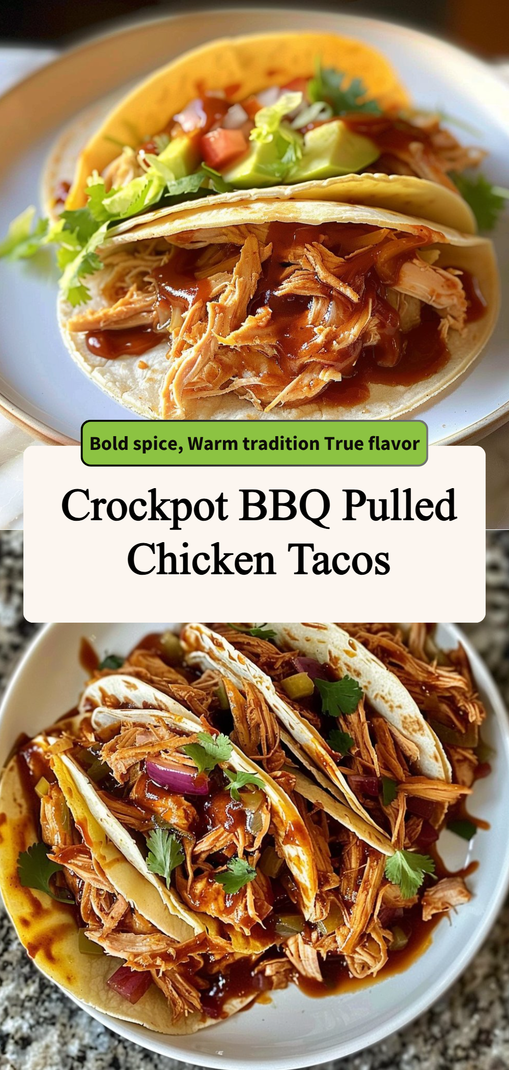 Crockpot BBQ Pulled Chicken Tacos 4 Crockpot BBQ Pulled Chicken Tacos
